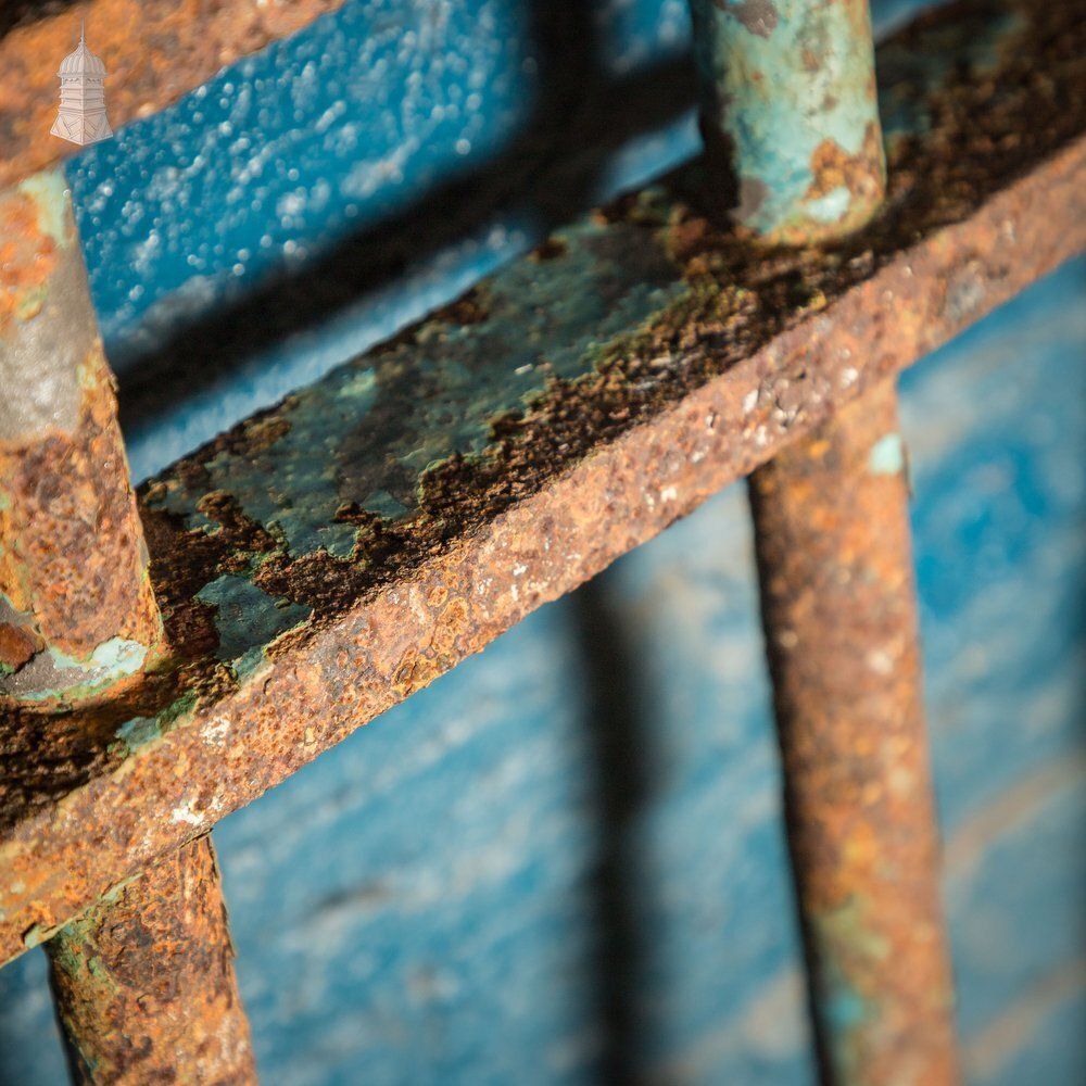 photo furniture Wrought Iron Railings, Reclaimed Perimeter Railing   A Run Of 5.7m