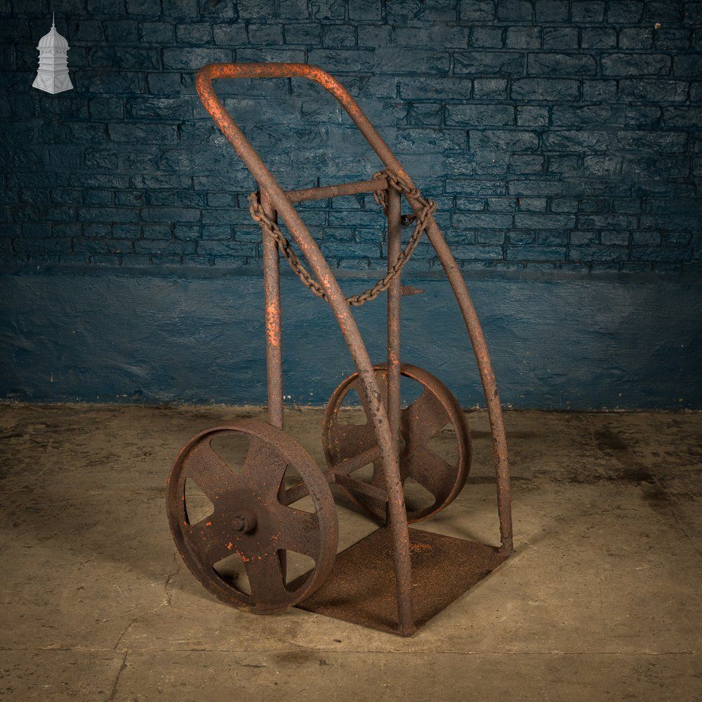 Double Cylinder Trolley, Tubular Steel photo Furniture
