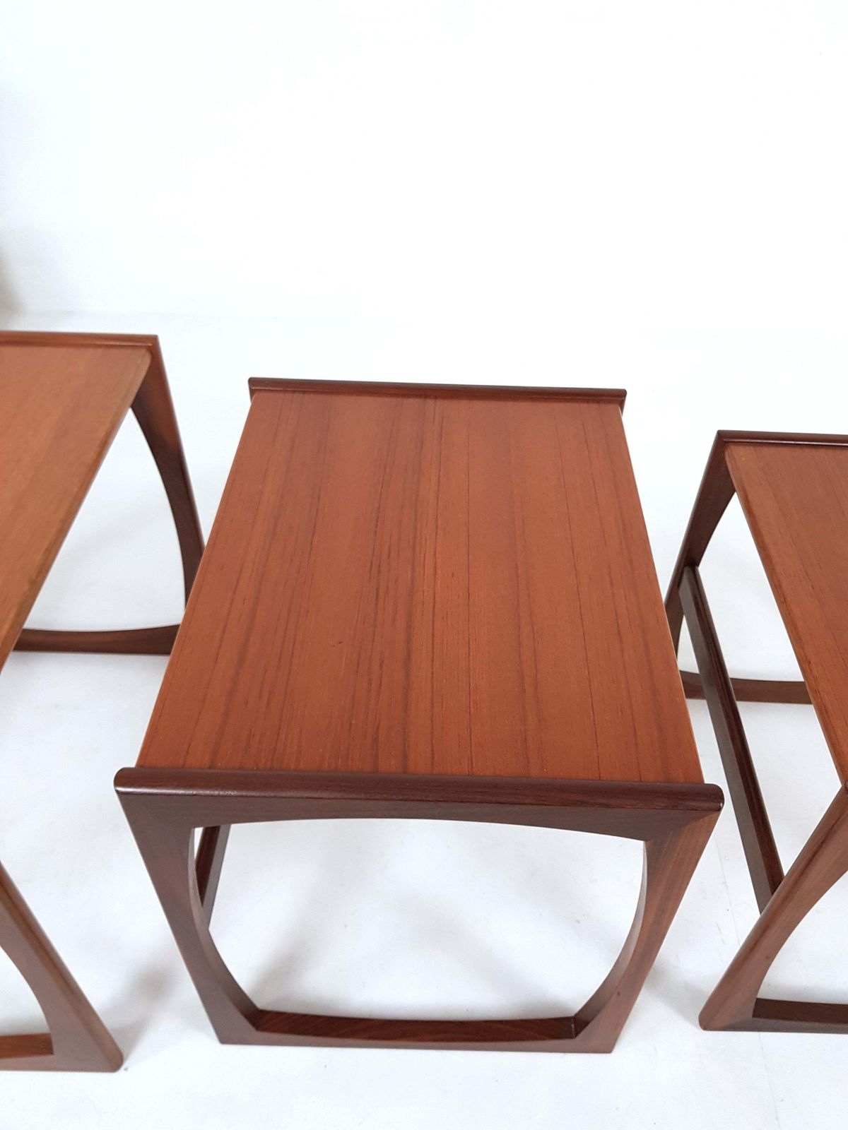 G Plan Nest Of Tables, Modernist photo vintage