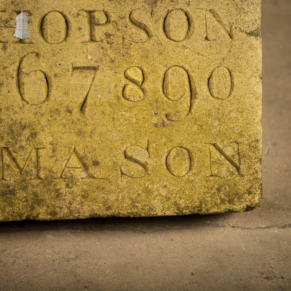 Stonemason’s Sample Stone, John Hopson Of Stowmarket photo buy