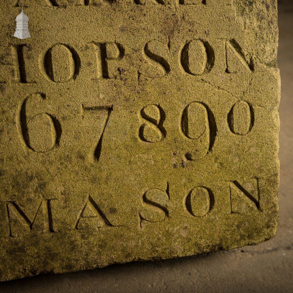 Home Decor Stonemason’s Sample Stone, John Hopson Of Stowmarket photo