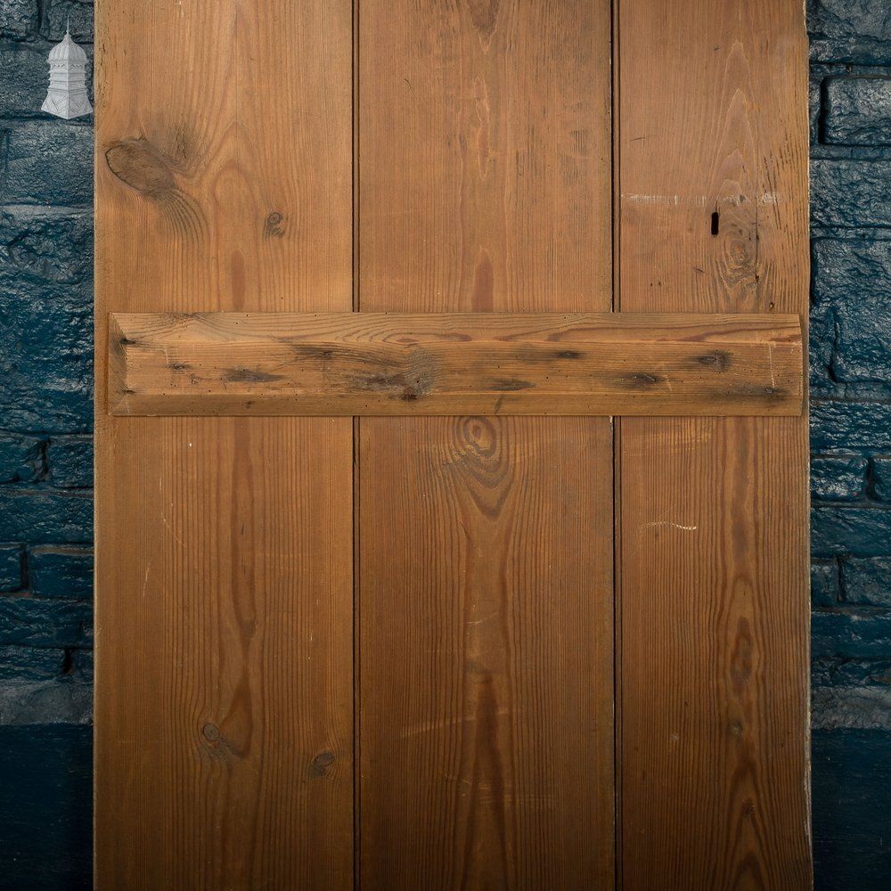 Plank & Ledge Door, Reclaimed With Distressed Green Paint photo 260.0