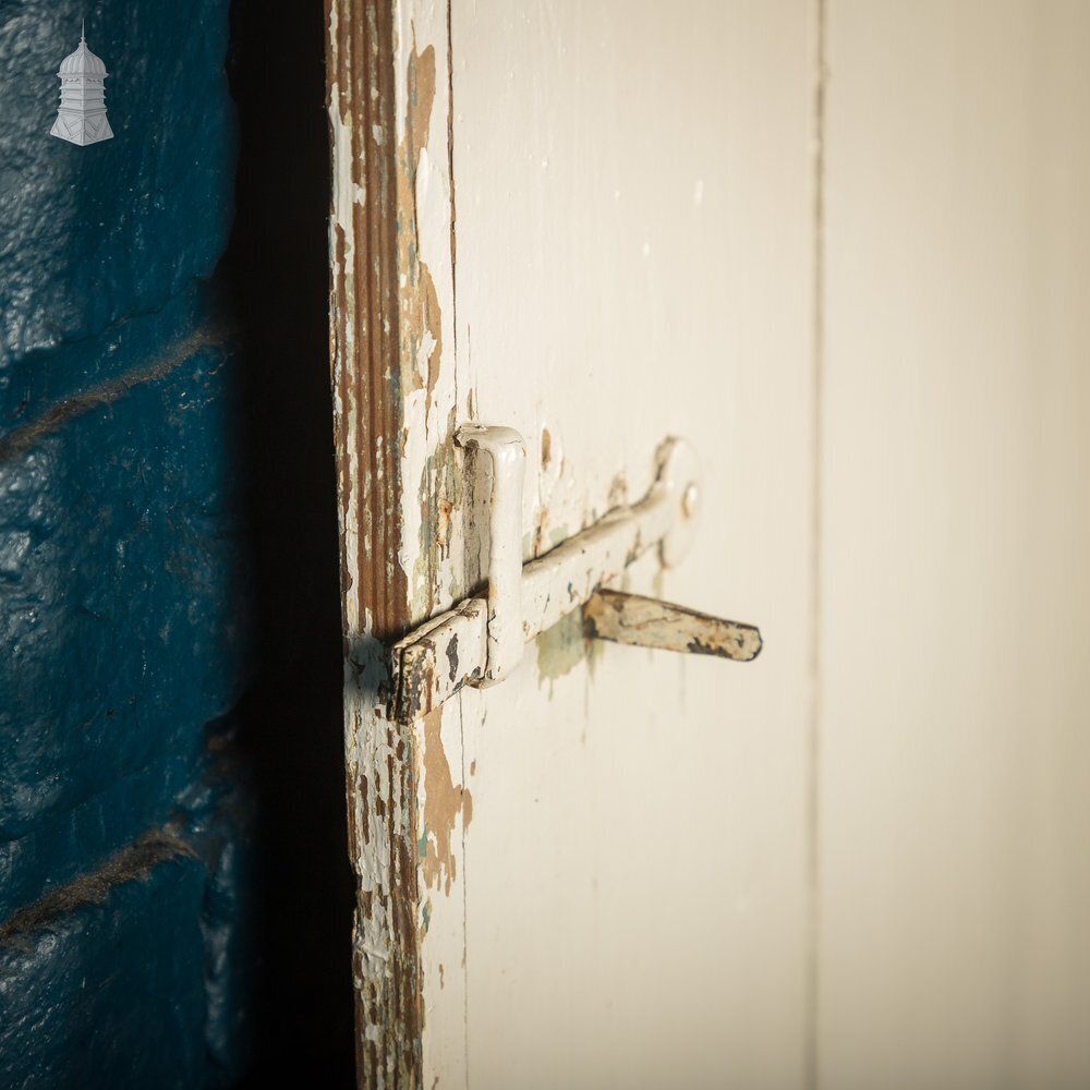 photo buy Plank & Ledge Door, Reclaimed With Green & White Paint
