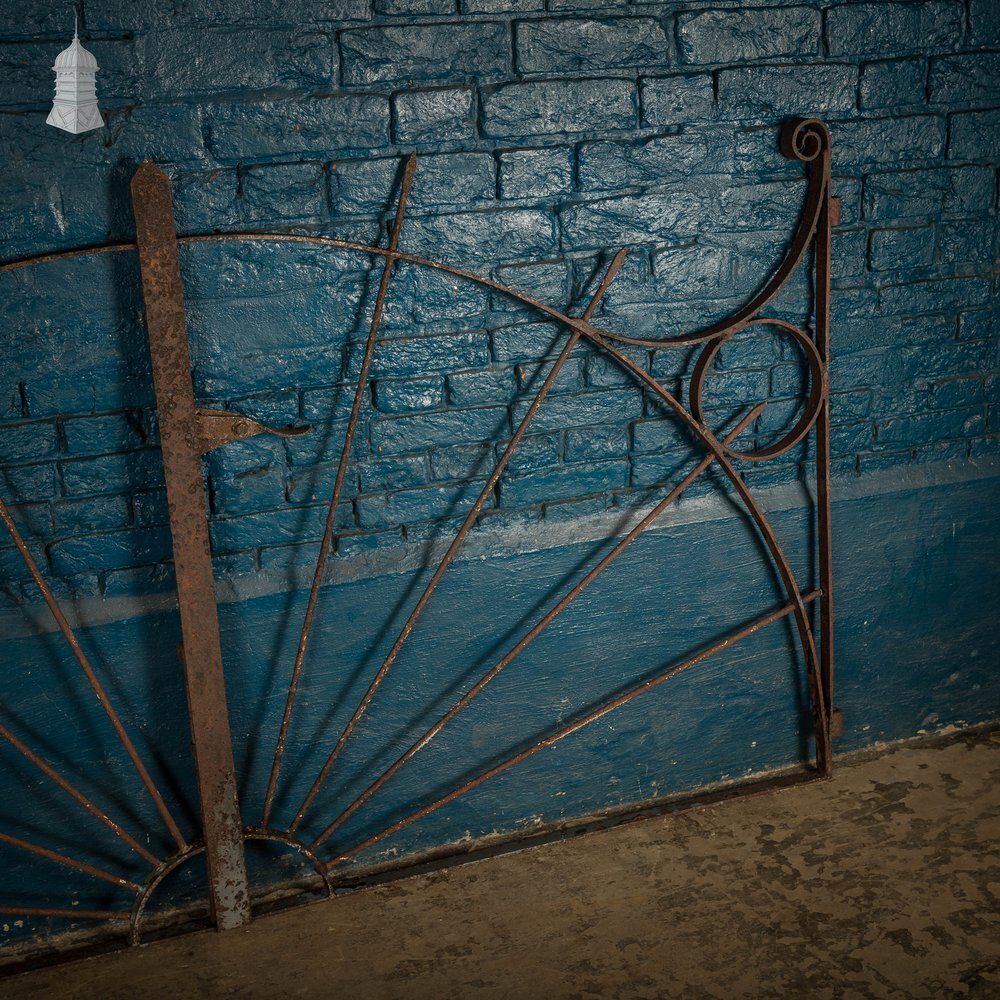 Sunburst Driveway Gates, Pair Of Victorian Entrance Gates photo Home Decor