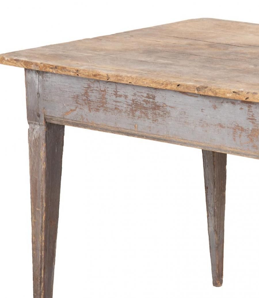 photo furniture 19th Century Swedish Provincial Working Table