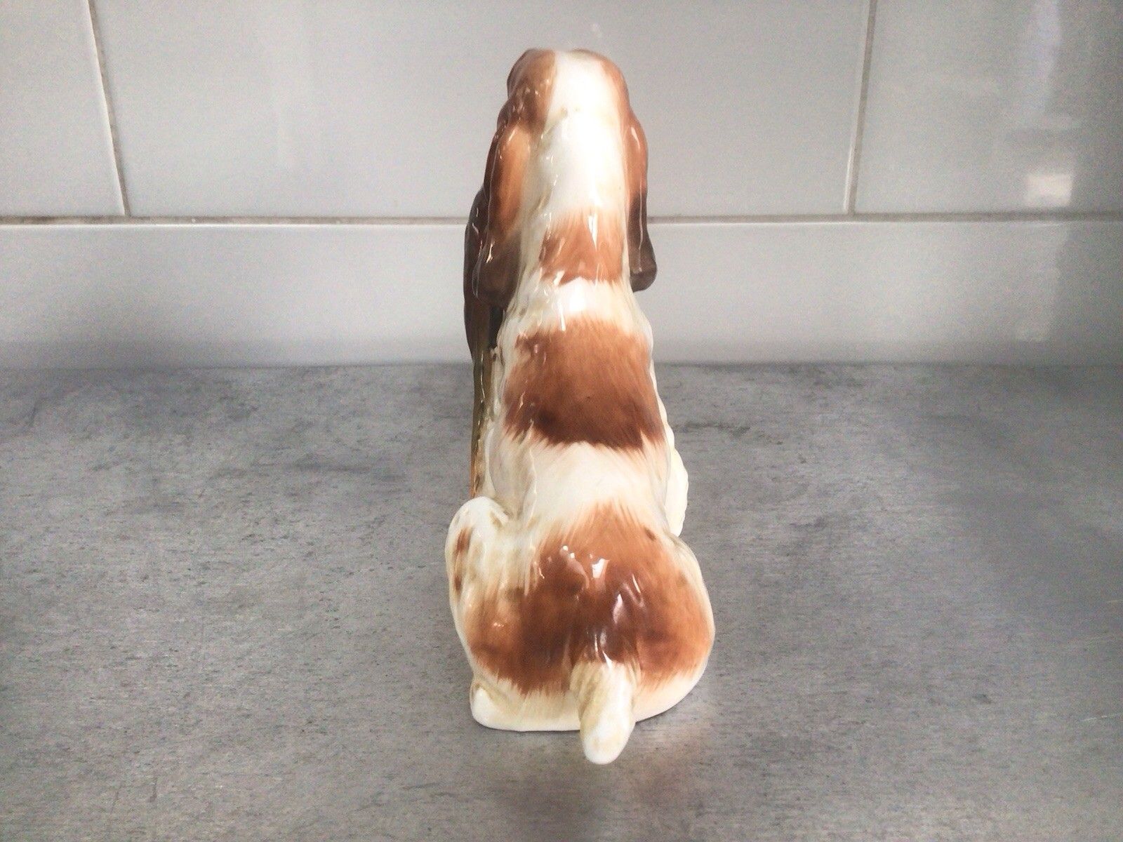 Royal Doulton Cocker Spaniel With Pheasant Figurine Model Number Hn1028 Stamped photo Home Decor