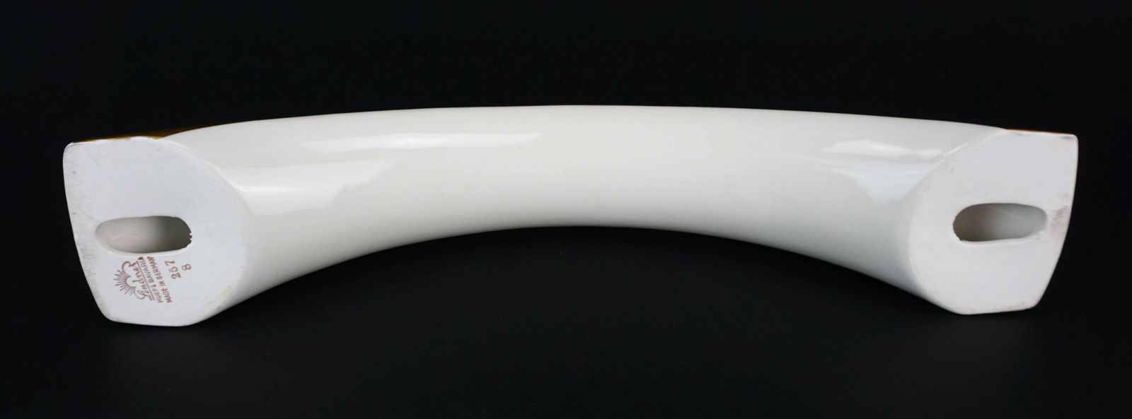 Mid Century Modern Porcelain Candle Holder By Lindner Kueps, Bavaria, 1950s photo vintage
