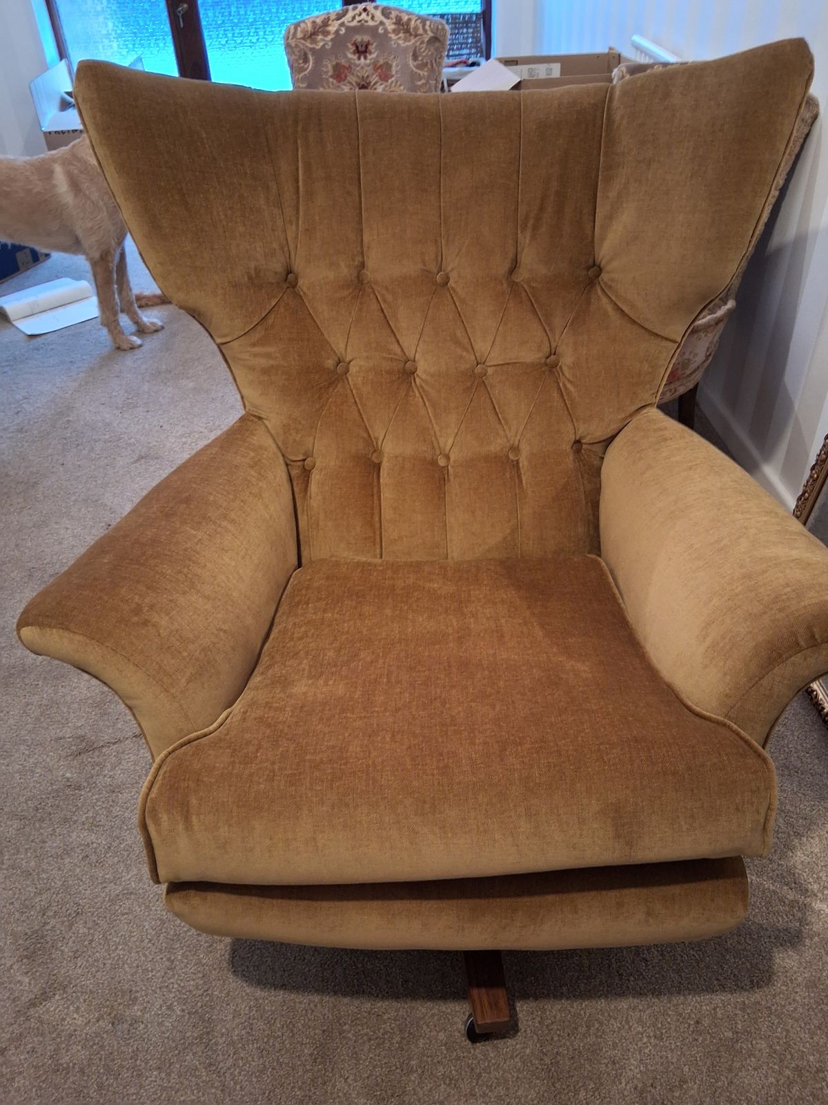 G Plan 6250 Swivel And Rock Chair