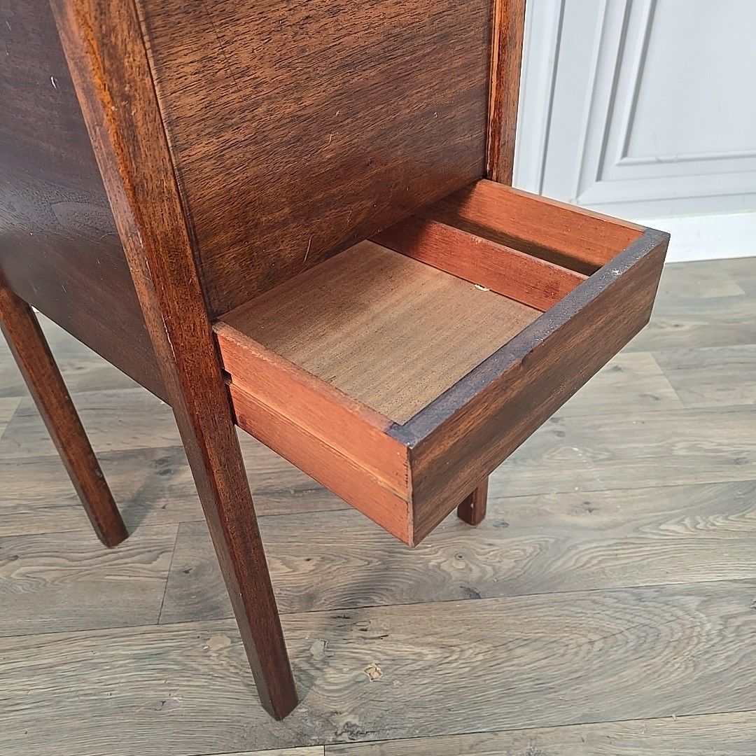 photo furniture Antique Sewing Cabinet Mahogany Pot Cupboard Bedside Table Storage Box Wooden