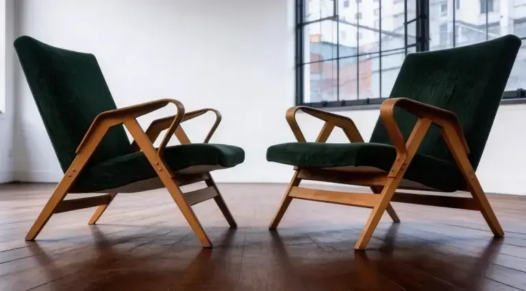 Mid Century Bentwood Armchair By Frantisek Jirak For Tatra 1950s photo Furniture