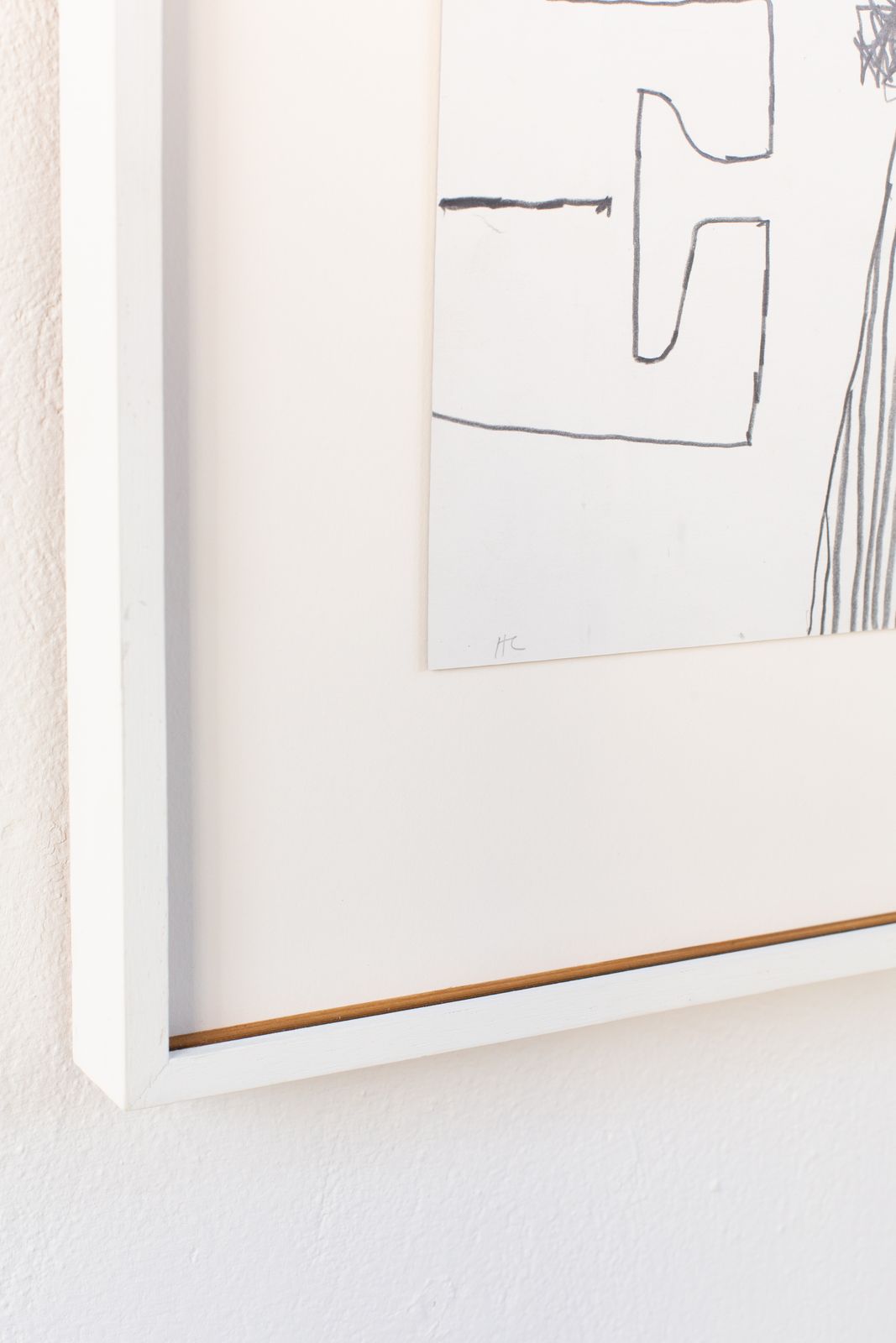 Abstract In Pencil On Paper By Henry Cliffe, Signed C1970 photo 450.0