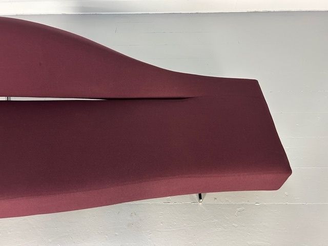 3400.0 Cassina "276 Aspen" Sofa Chaise In Aubergine Purple Fabric photo