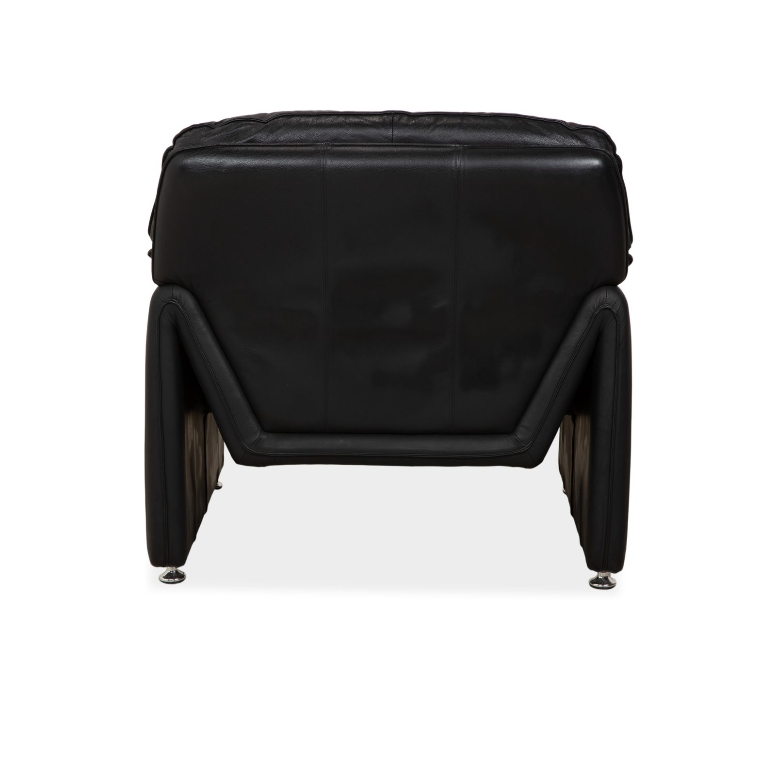 photo for sale Fauteuil Lauuser Atlanta en cuir noir