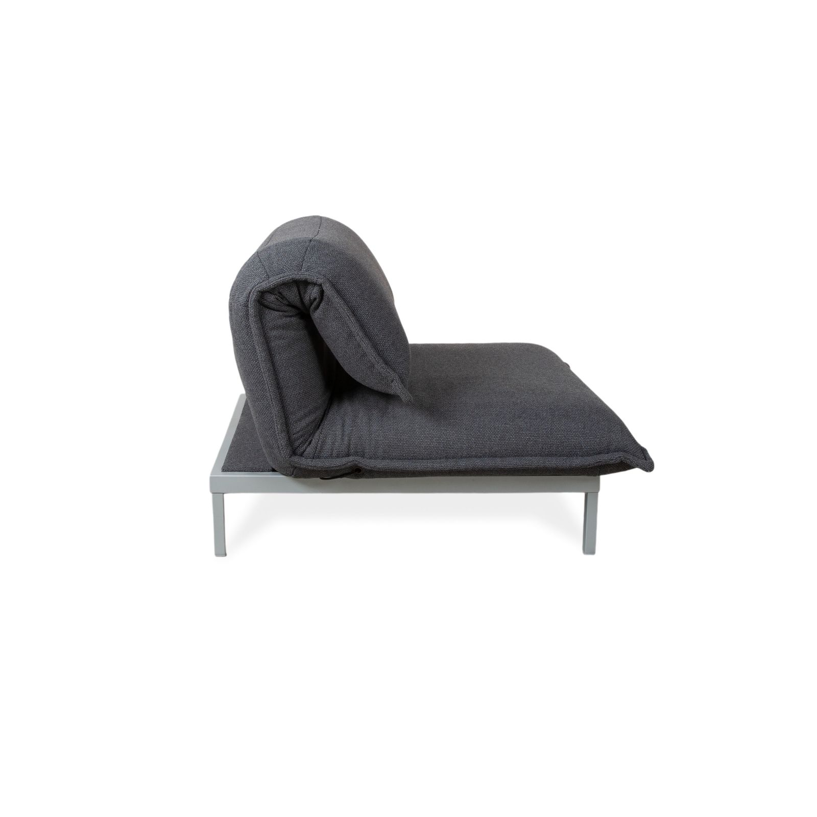 Mobilier Fauteuil Rolf Benz Nova en tissu gris, fonction manuelle photo