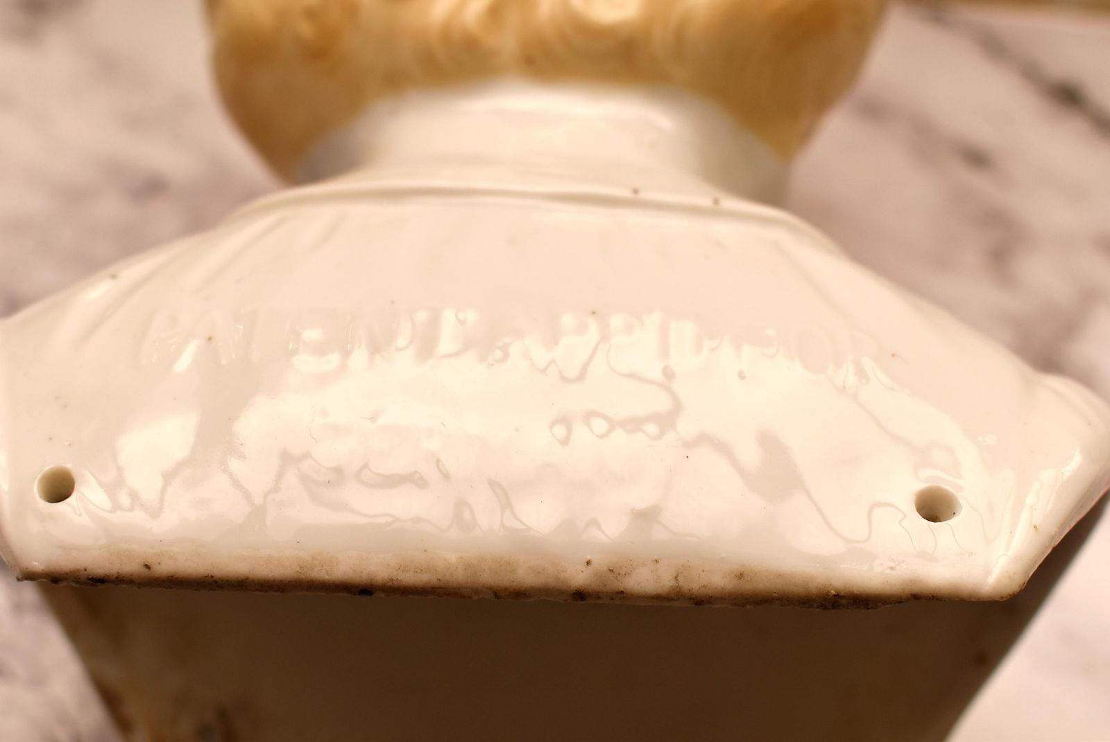 photo furniture Hertwig Pet Name Large Victorian Doll Head   Amazing German Esther With Blonde Curls C1895