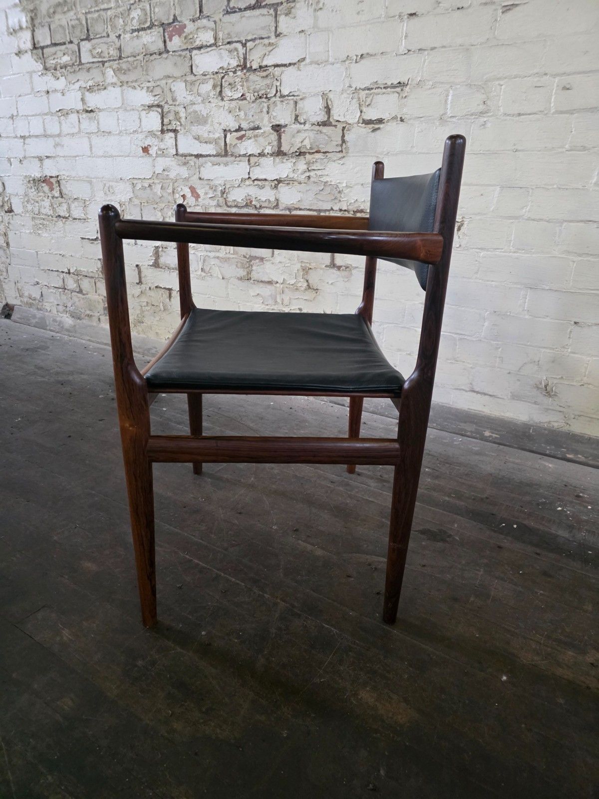 Pair Of Danish Armchairs By Kai Lyngfeldt Larsen photo vintage