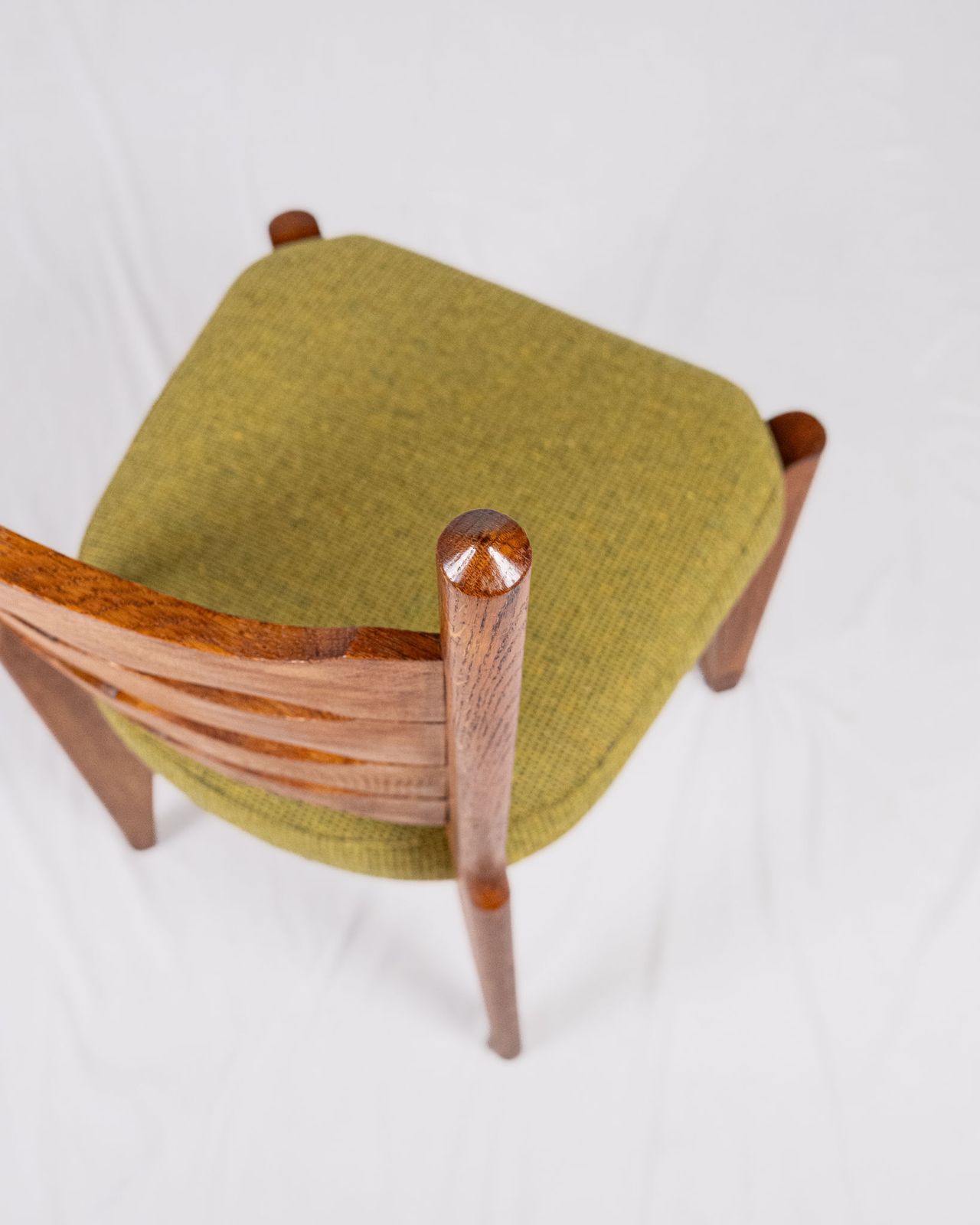 photo buy Pair Of Oak And Wool Chairs By Guillerme And Chambron, For Votre Maison, France, 1950s