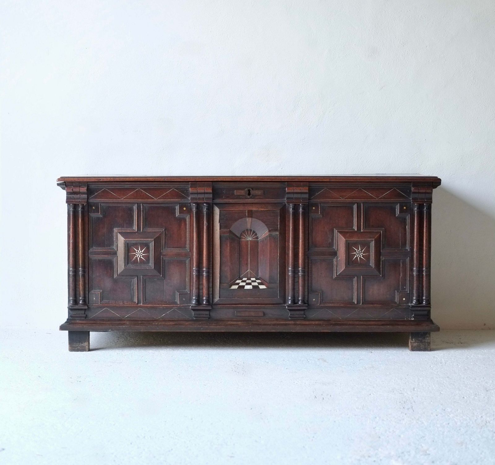 Charles II Anglo Dutch Coffer, 1600s