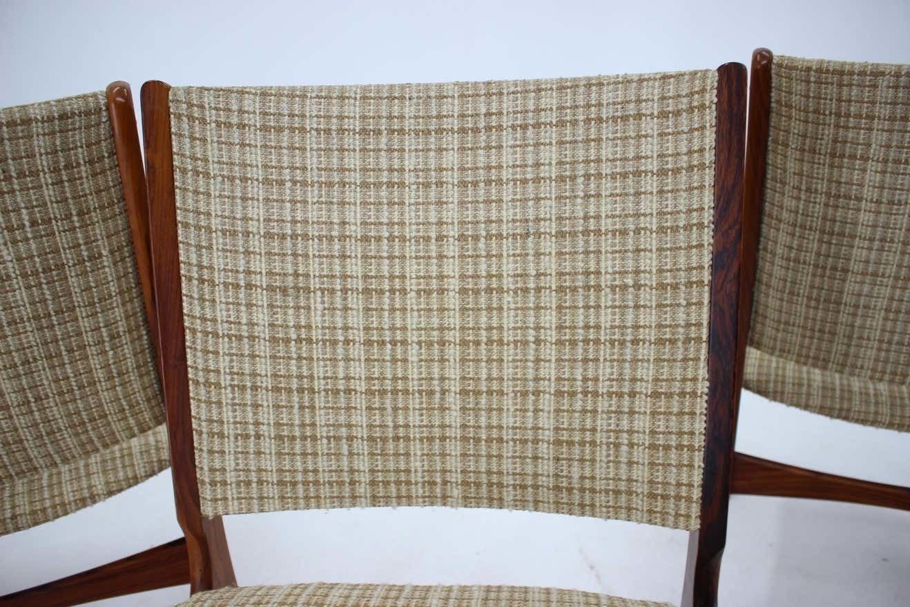 photo for sale 1960s Johannes Andersen Dining Chairs, Set Of 6, Denmark