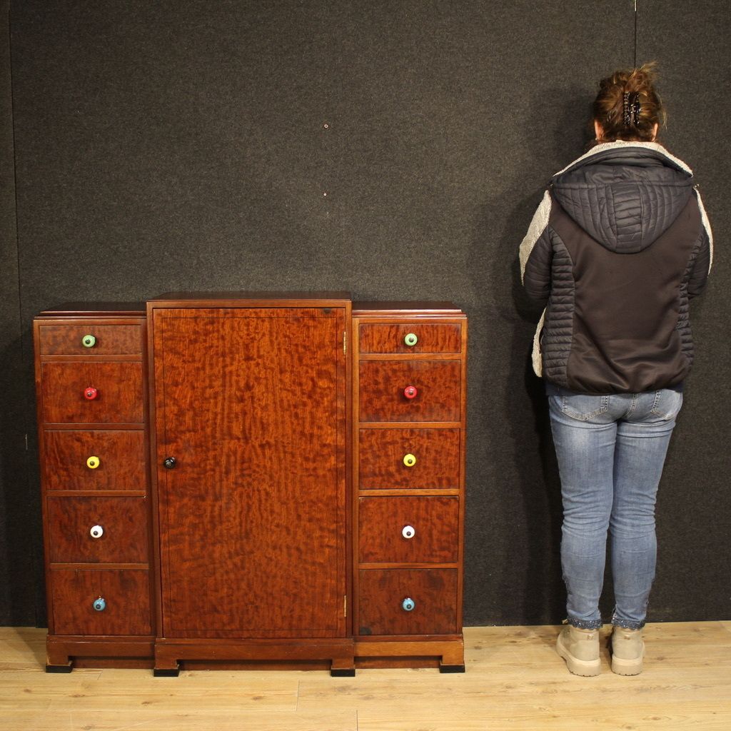 20th Century English Art Deco Chest Of Drawers photo furniture