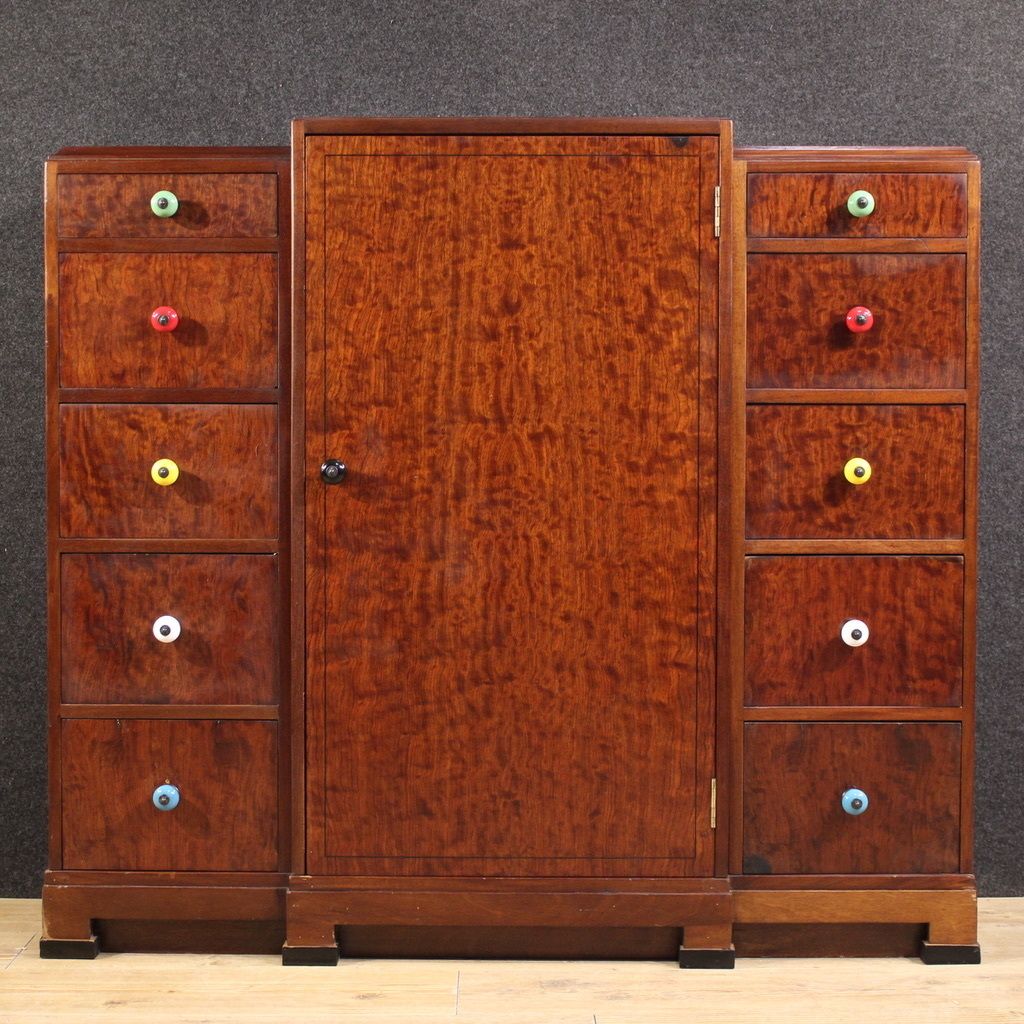20th Century English Art Deco Chest Of Drawers photo Furniture