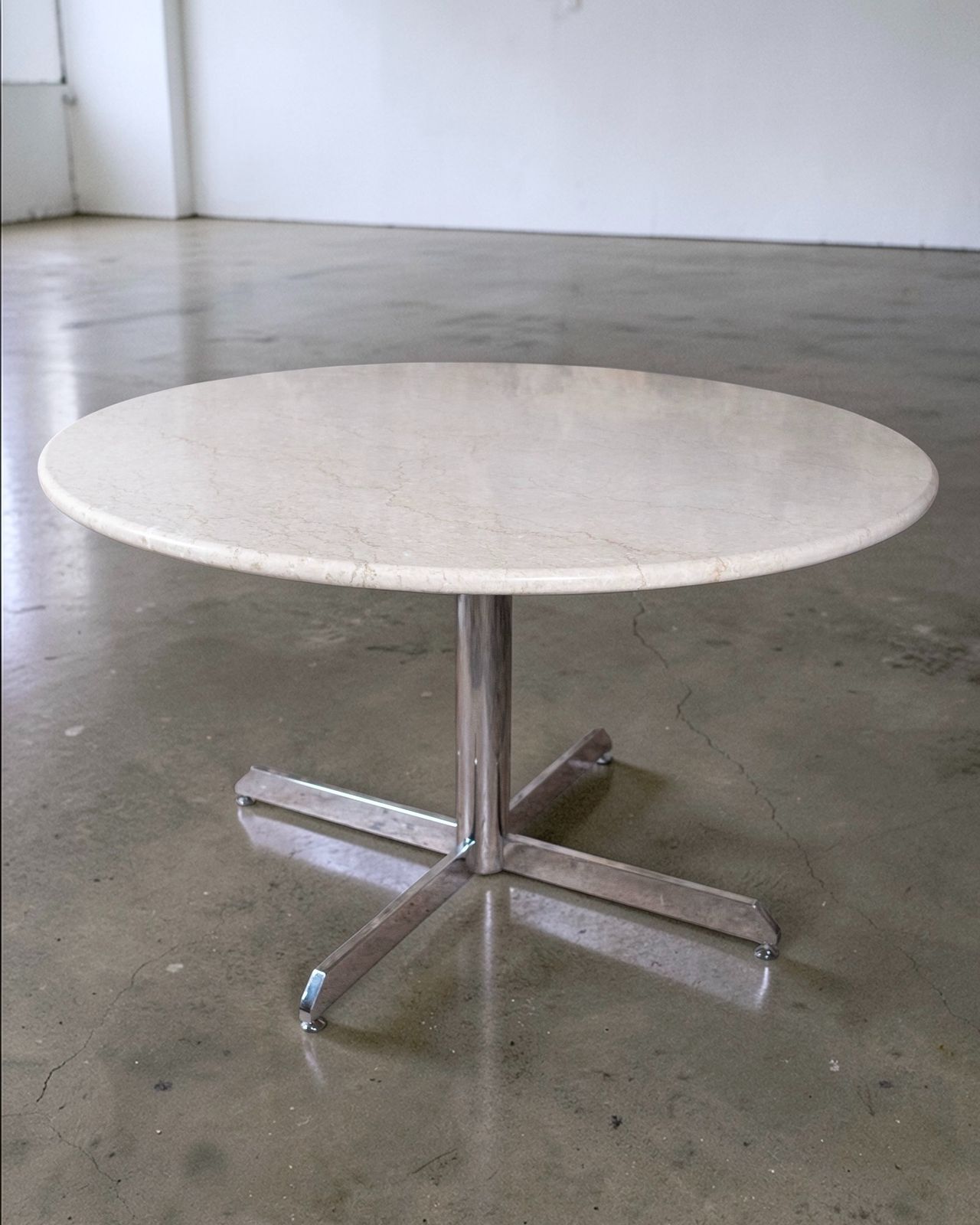 Super Malta Marble Dining Table, By Roche Bobois, Made In France, 1980s photo furniture