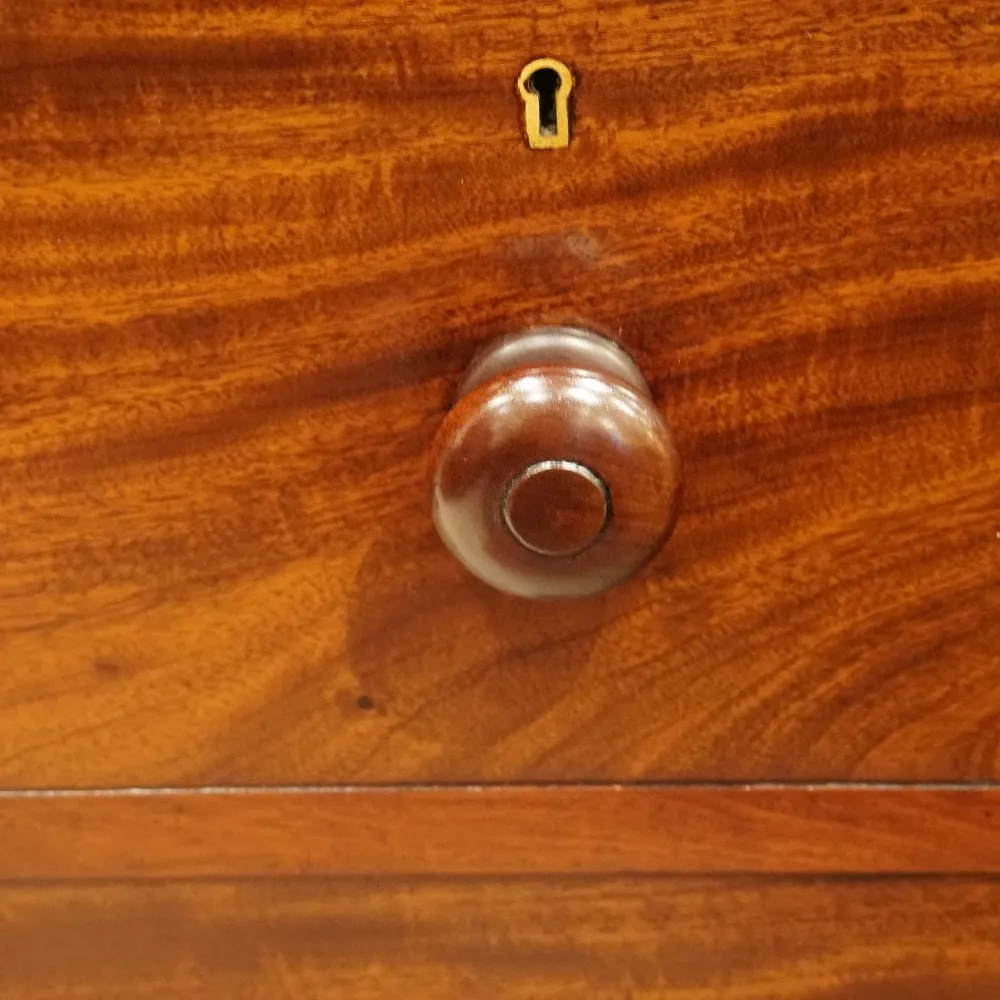 Small Victorian Mahogany Chest Of Drawers photo for sale