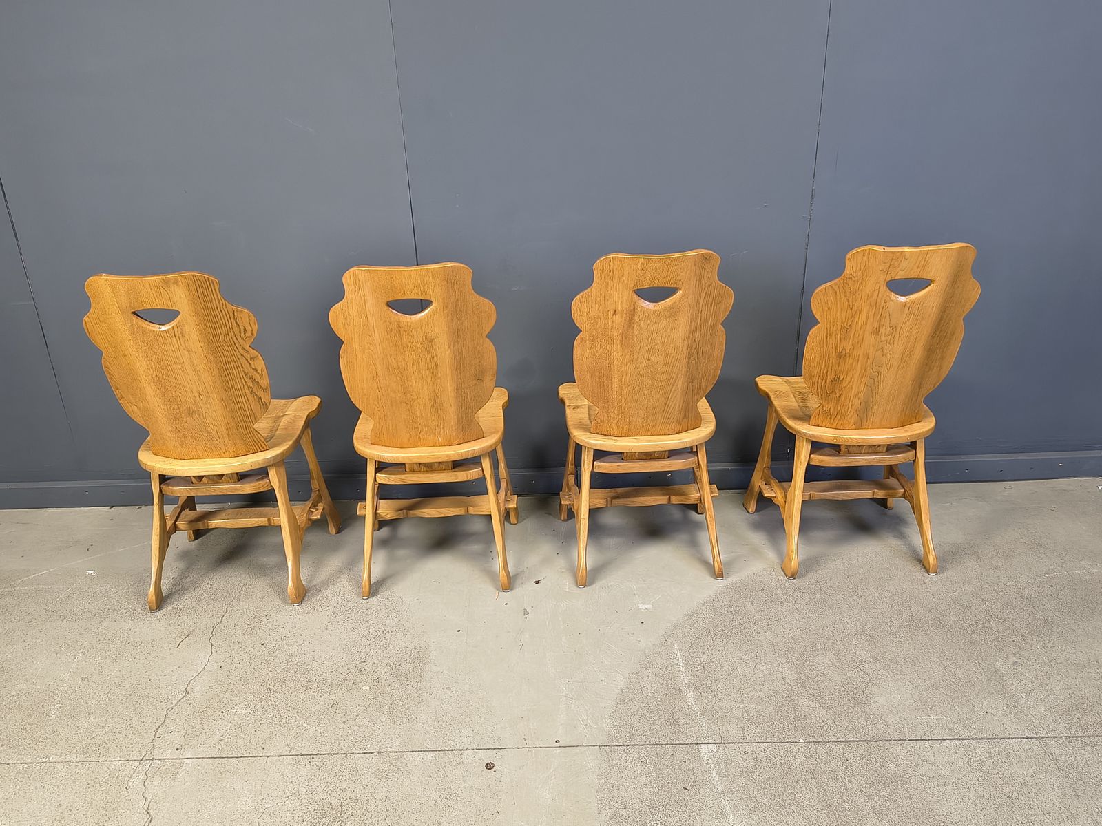 Vintage Dining Chairs, Set Of 4   1960s photo 695.0