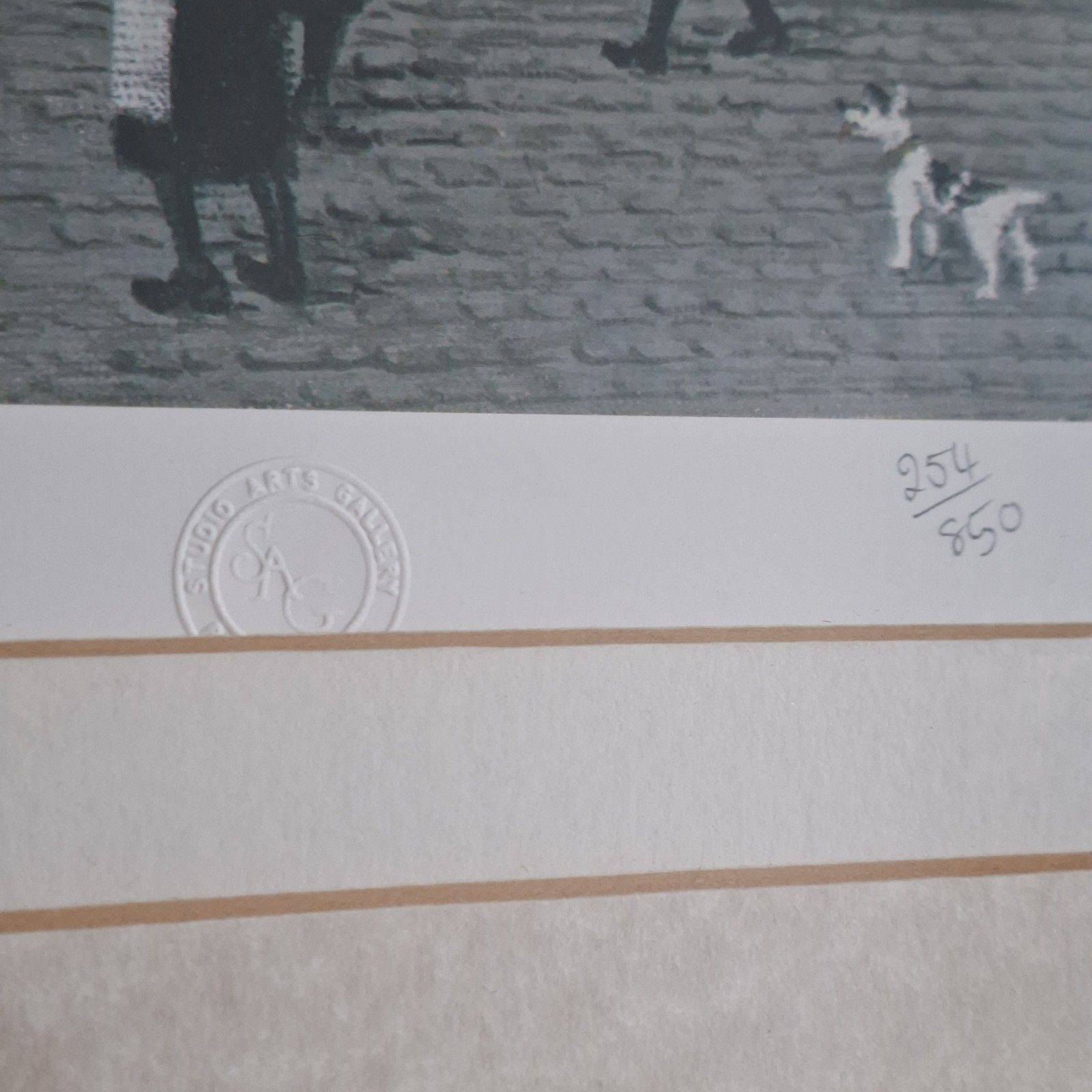 Tom Dodson Limited Edition Print Manchester Artist Dinner Time At The Mill photo 70.0