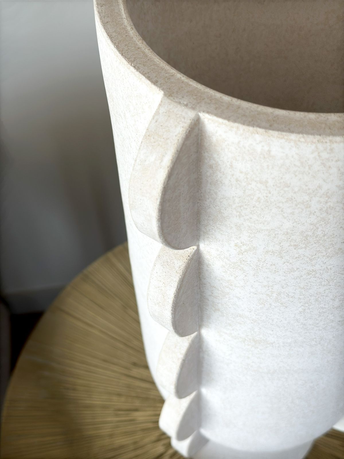 Stoneware Sculptural Vase By Eric Roinestad, V140 Design, 2019 photo furniture