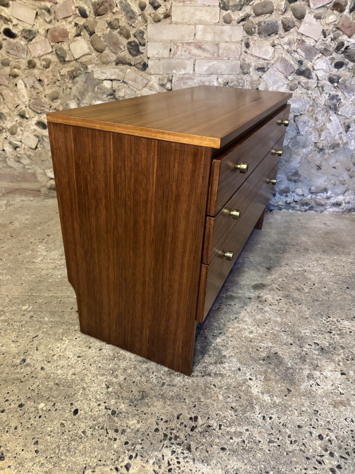 🚛 Modernist / Mid Century Teak Chest Of Drawers Danish Design / Wegner Ry photo vintage