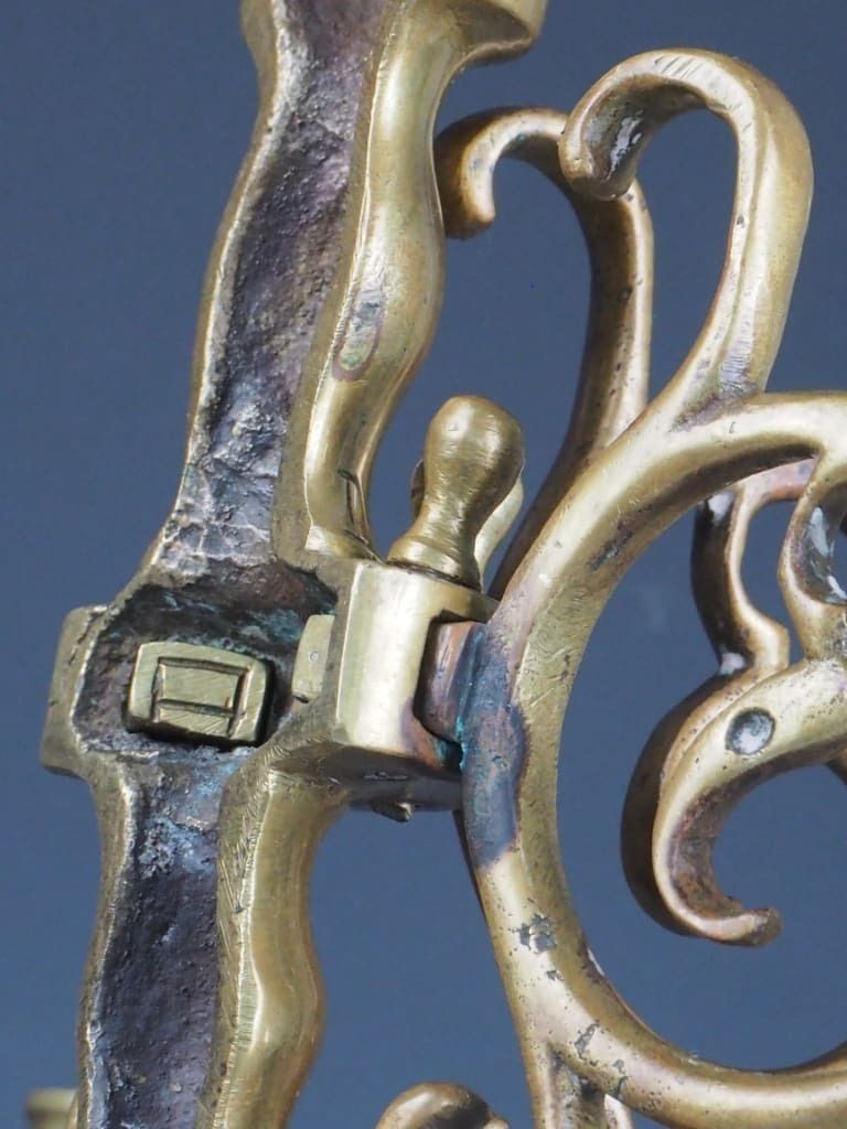 photo for sale Antique 18th Century Dutch Flemish Pair Of Triple Wall Sconces