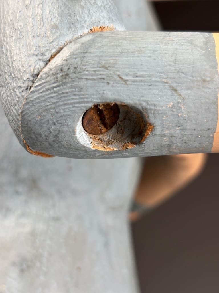 photo vinterior Mid 18th Century Italian Polychrome & Gesso Santos Figure (Female Saint)