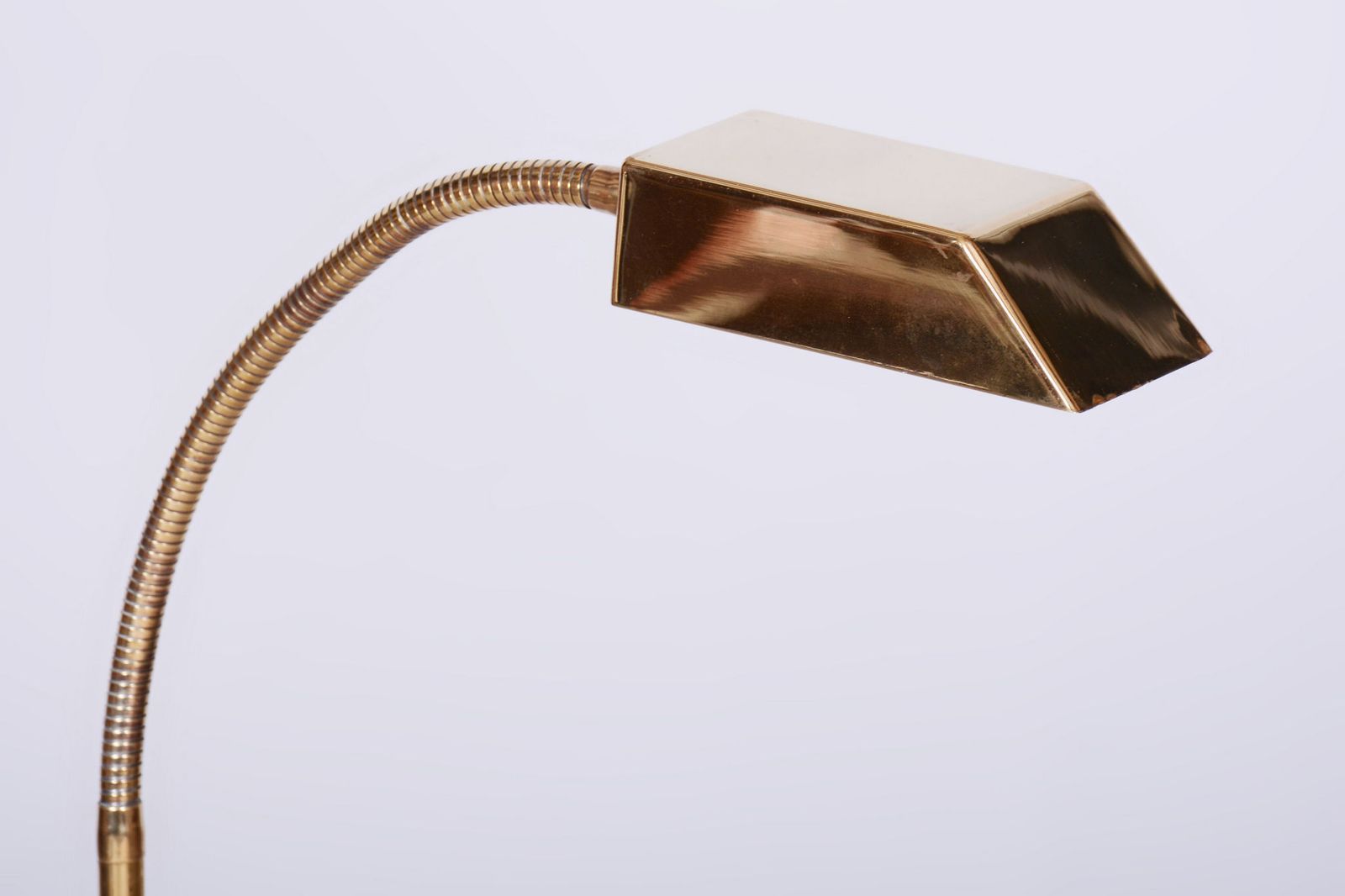 Original Mid Century Floor Lamp, Brass, Elecrical Revision, Germany, 1970s photo furniture