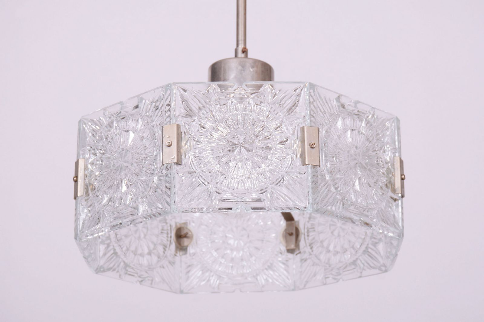 Restored Mid Century Chandelier, By J. Bejvl For Kamenický šenov, Czech, 1960s photo furniture