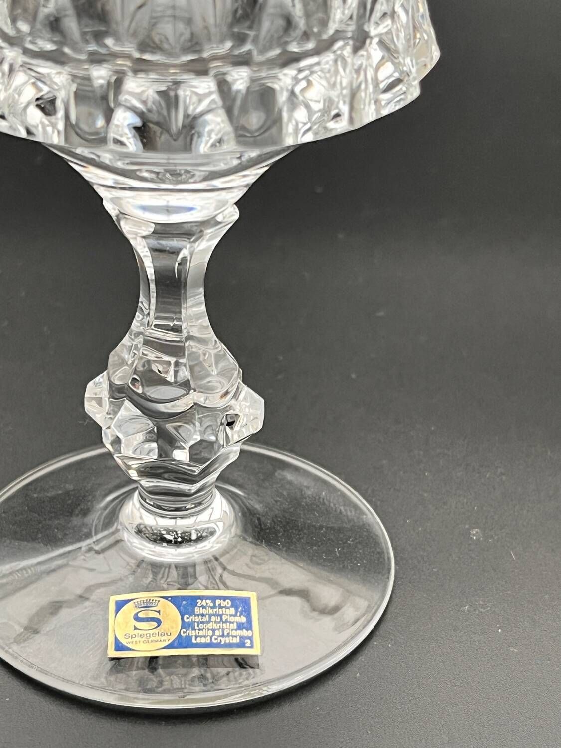 Set Van 6 Spiegelau Kristallen Glazen photo for sale