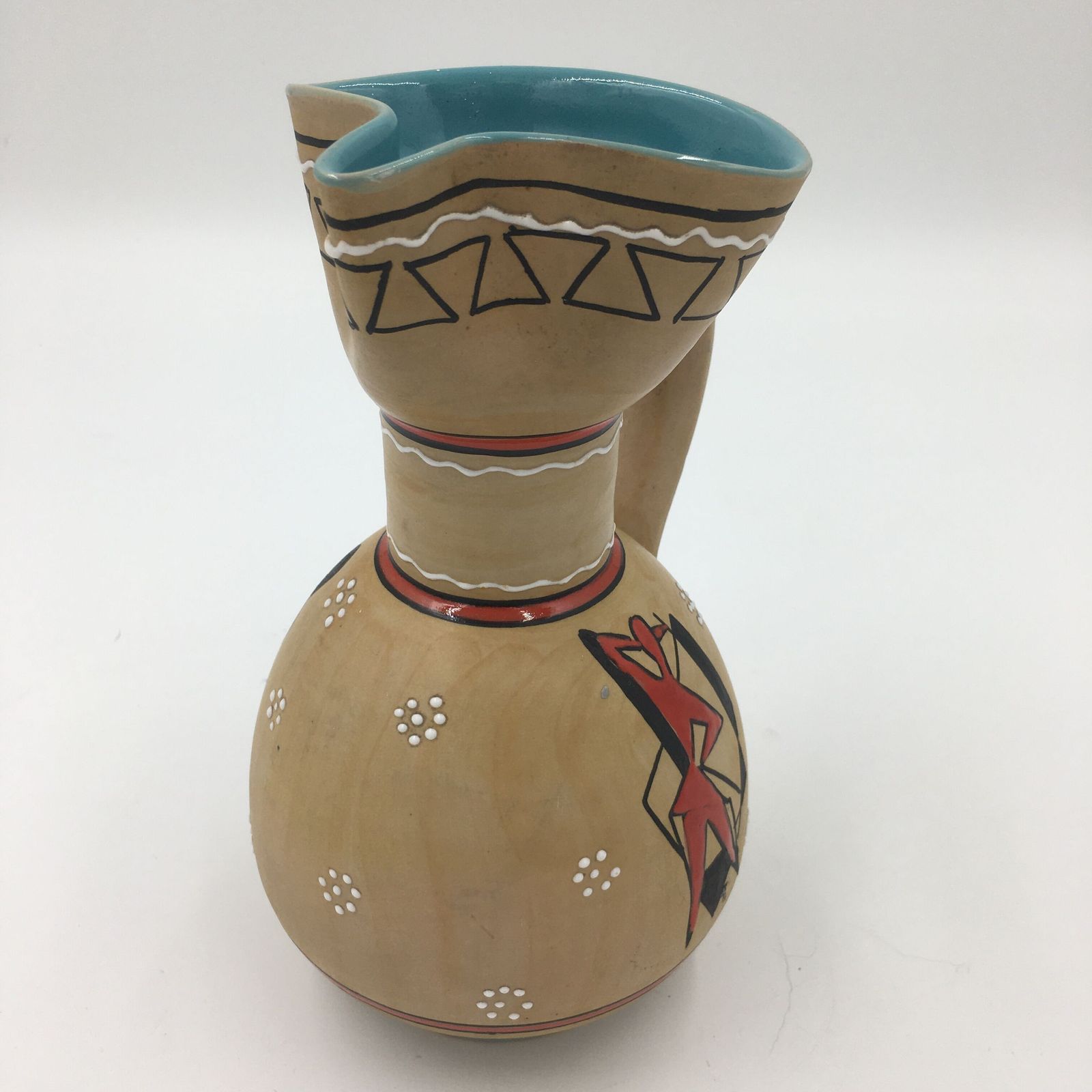 Terracotta Jug Artigiana Deruta photo vinterior