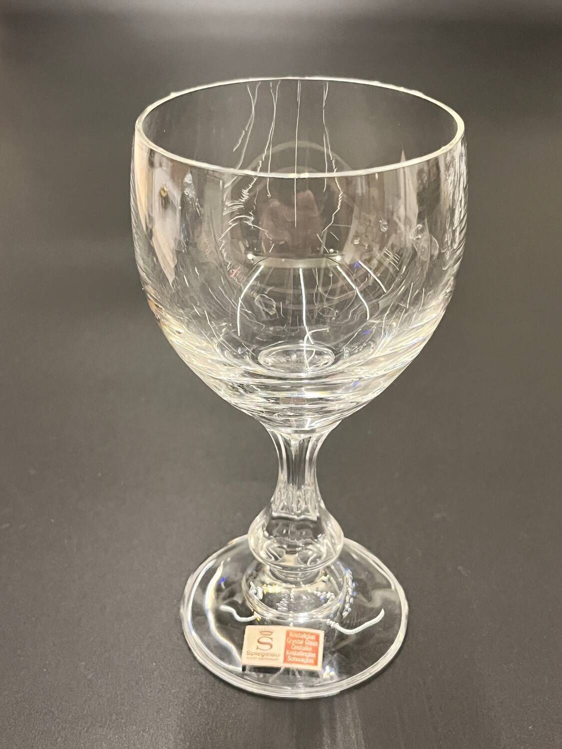 Set Van 6 Speigelau Kristallen Glazen photo for sale