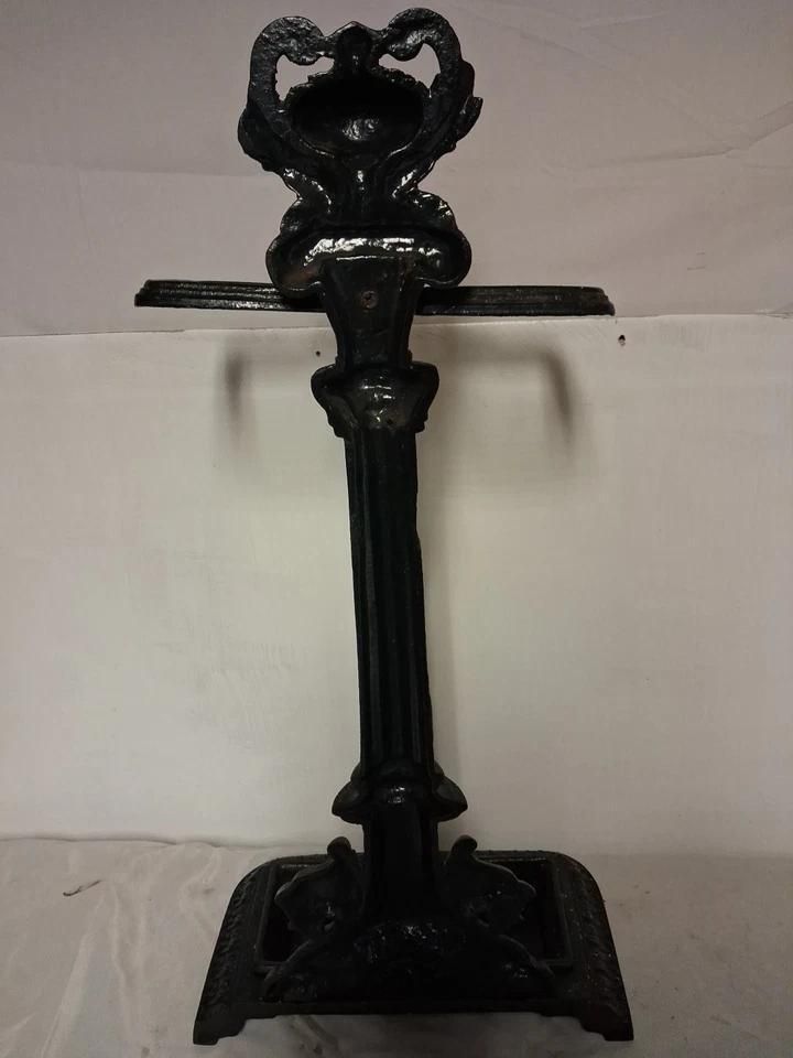 Vintage Victorian Styled Cast Iron Umbrella Stick Stand photo Home Decor