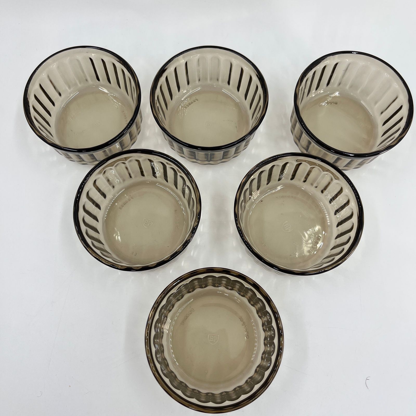 photo for sale Arcopal Rookglas Set, Jaren 1970