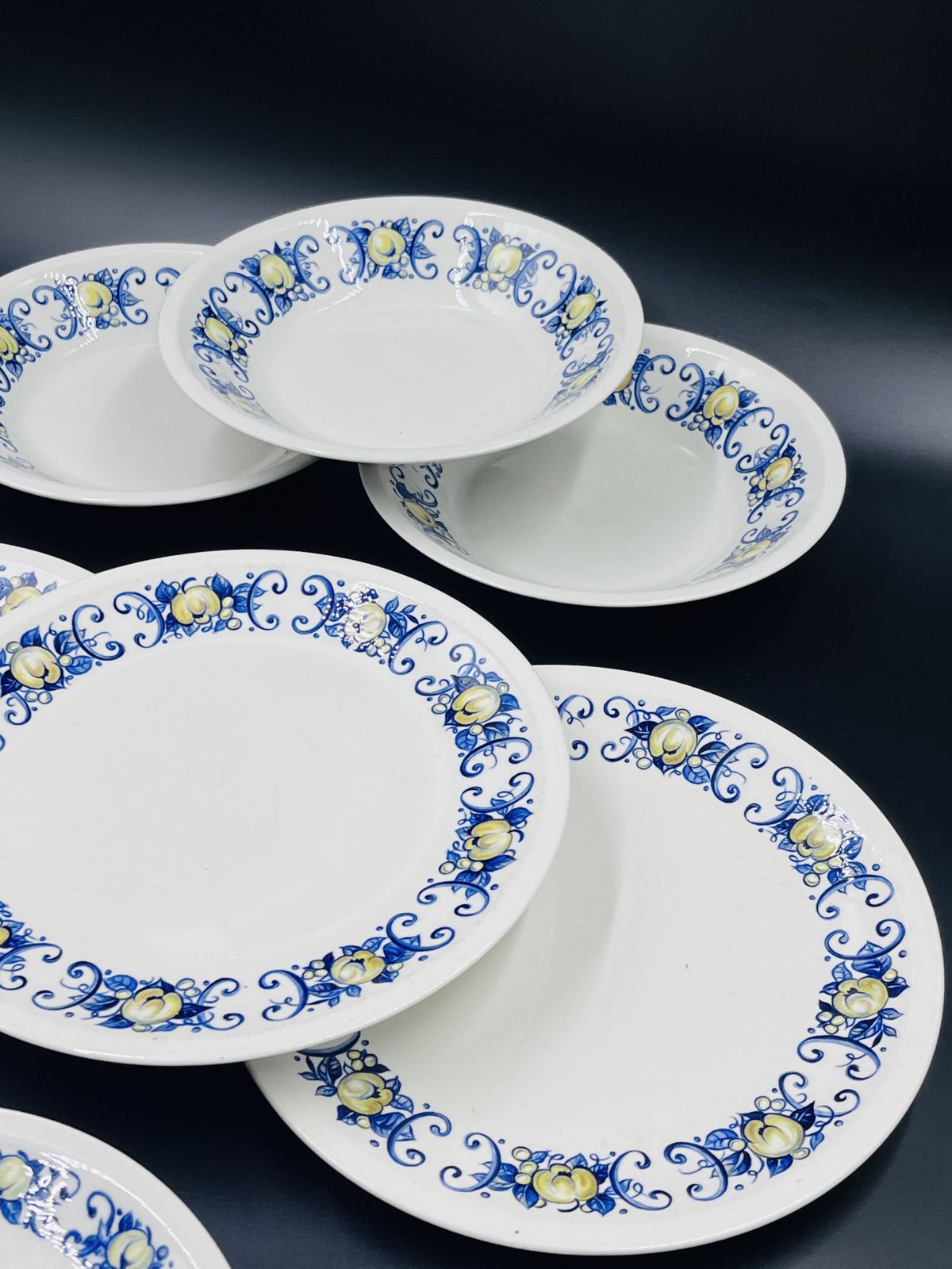 Woonaccessoires Set Van 9 Vintage Cadiz Borden – Villeroy & Boch – Jaren 1960–1970 photo