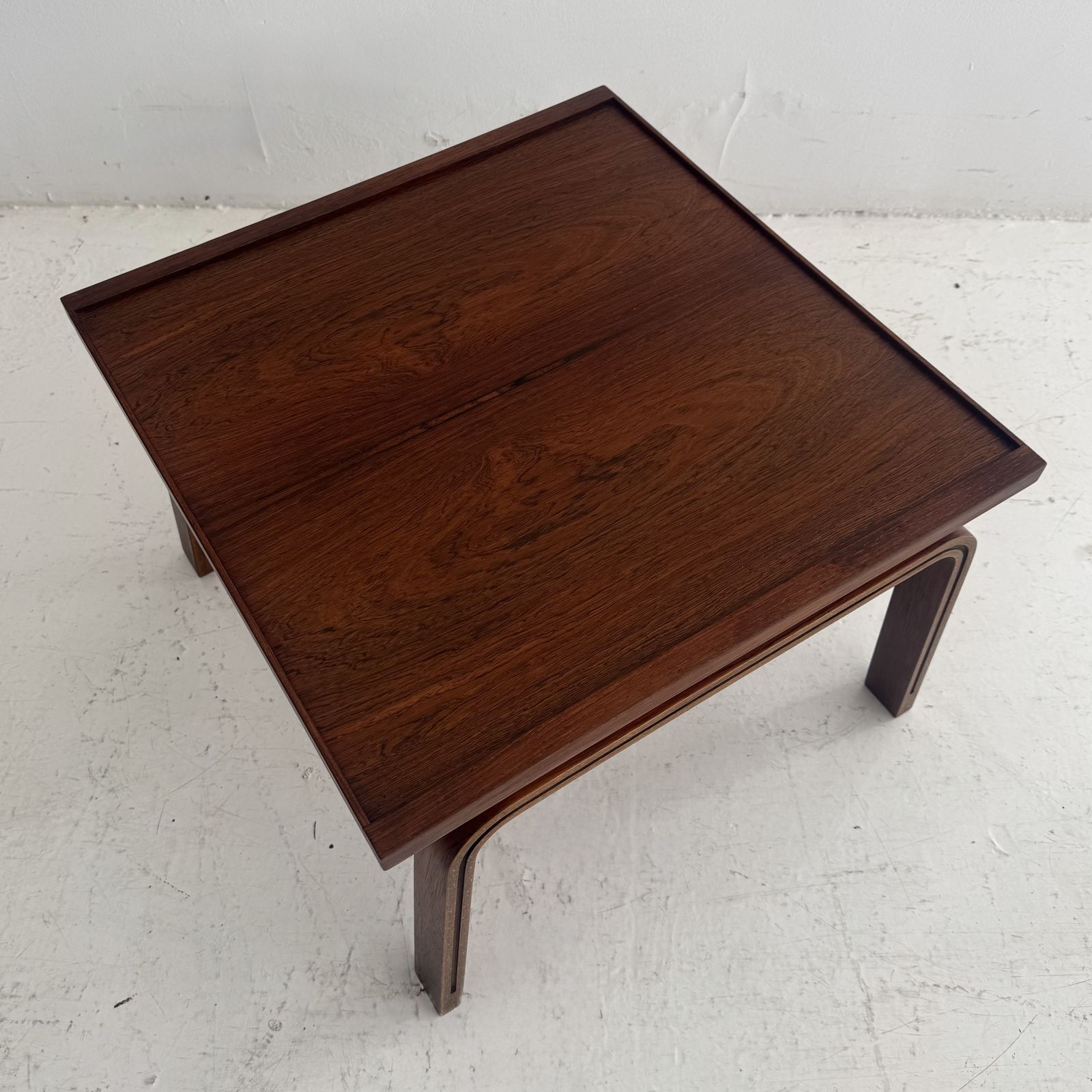 1960s Danish St Catherines College Rosewood Side Table Arne Jacobsen For Fritz Hansen photo 2150.0
