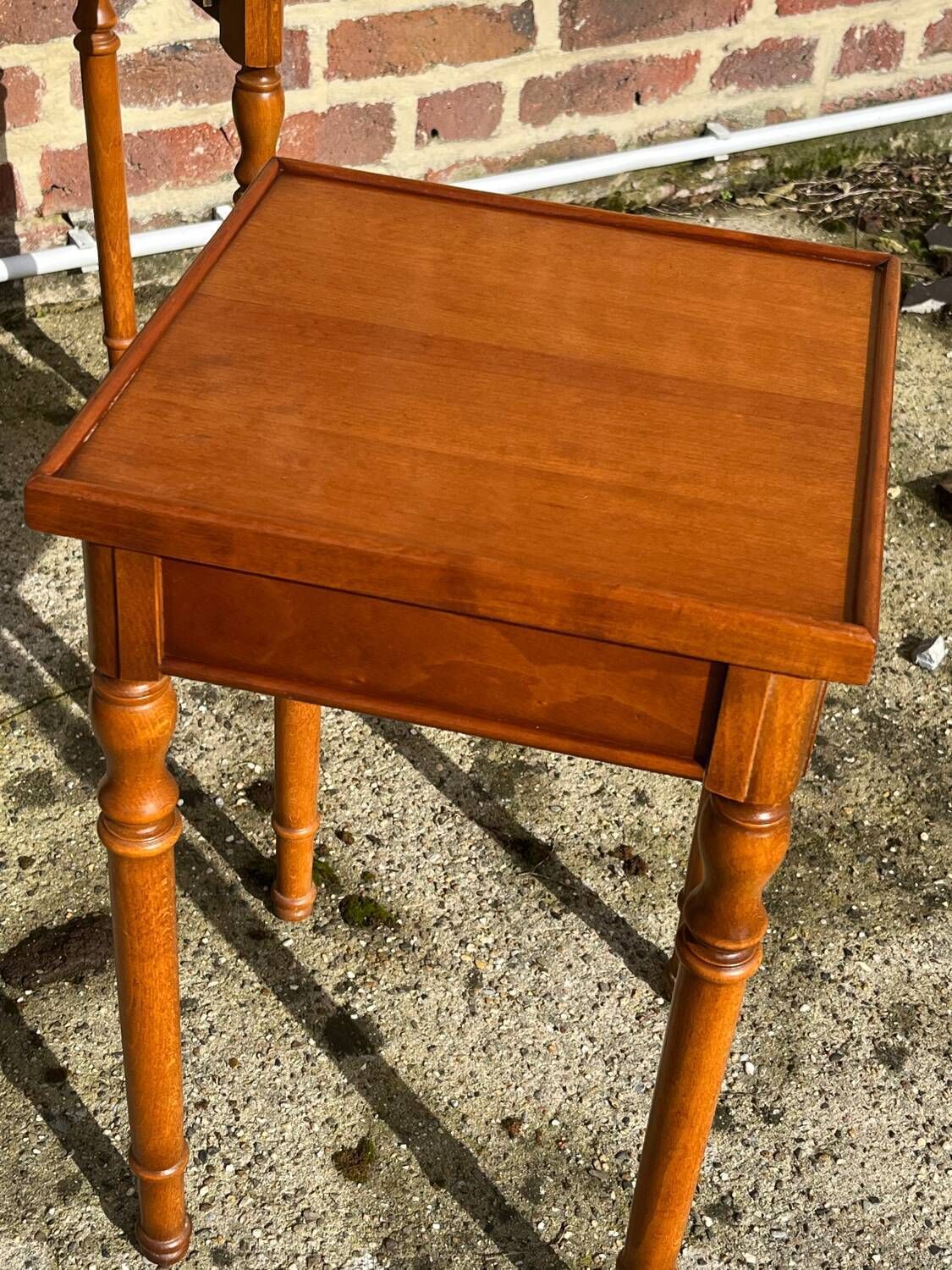 60.0 Set Of Two Nesting Tables, By Louis Philippe photo