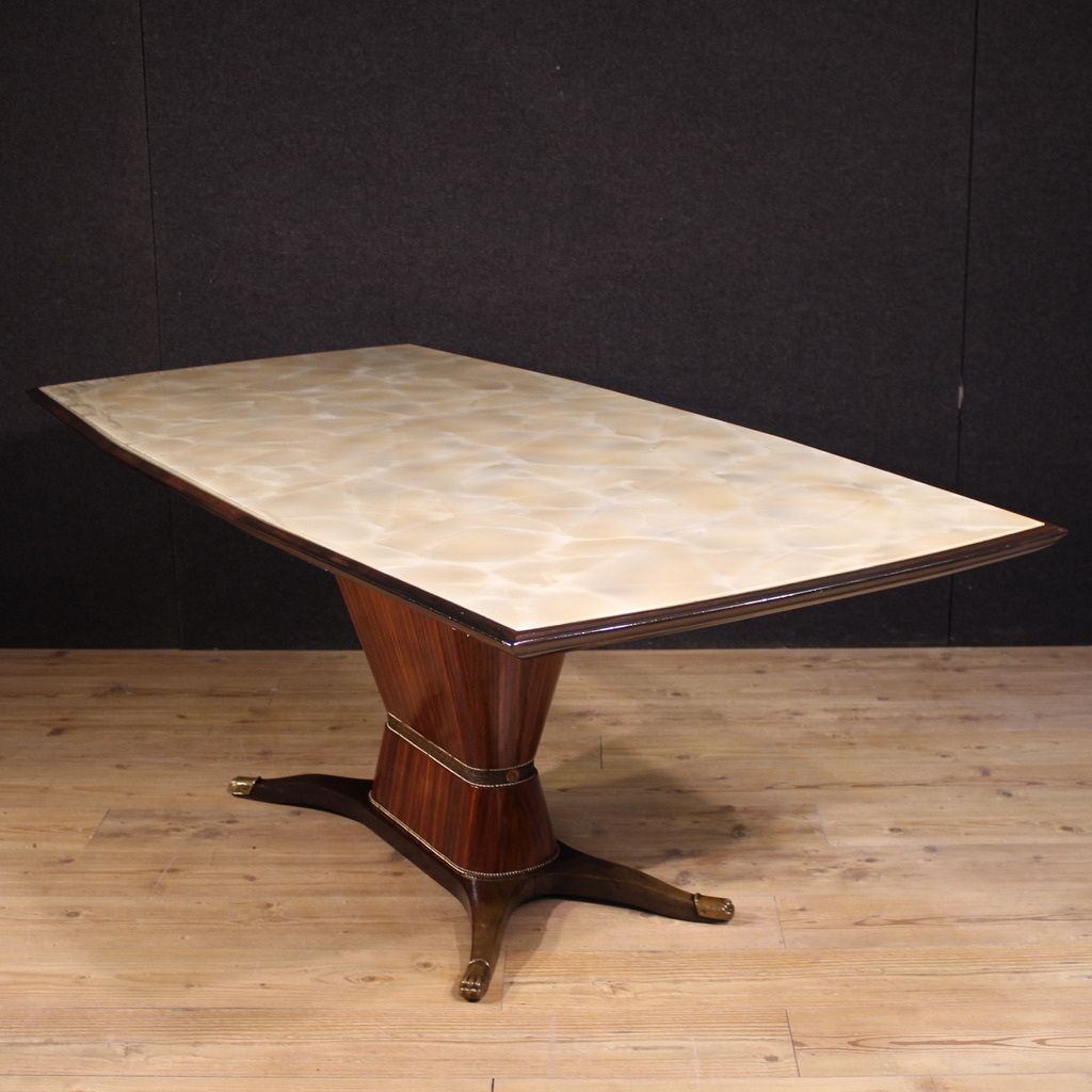 Furniture Great Dining Table Production Fratelli Rigamonti Desio, Milan, 1940s photo