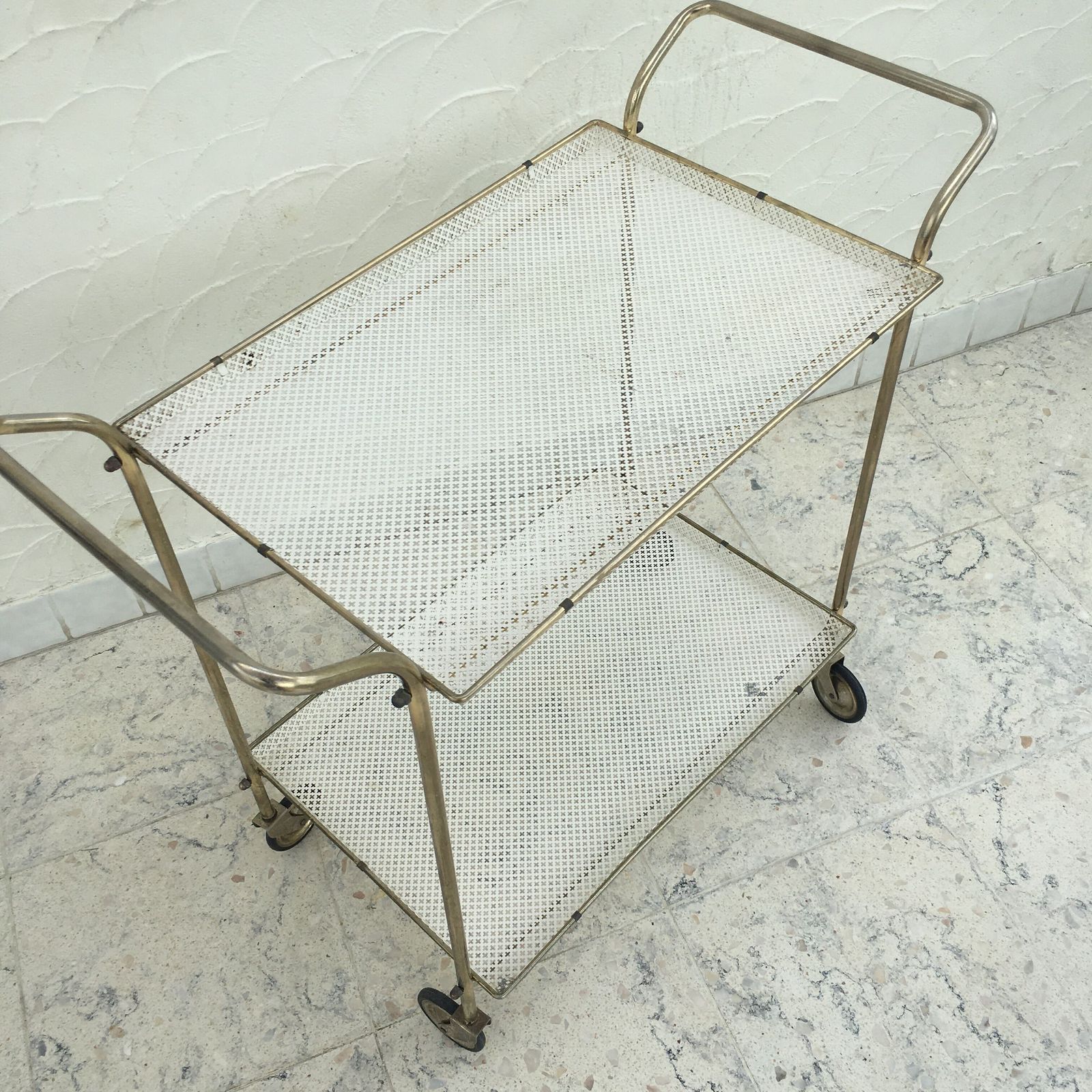 Iron Dessert, Ca. Jaren 1960, Vintage, In De Stijl Van Mathieu Matégot photo buy