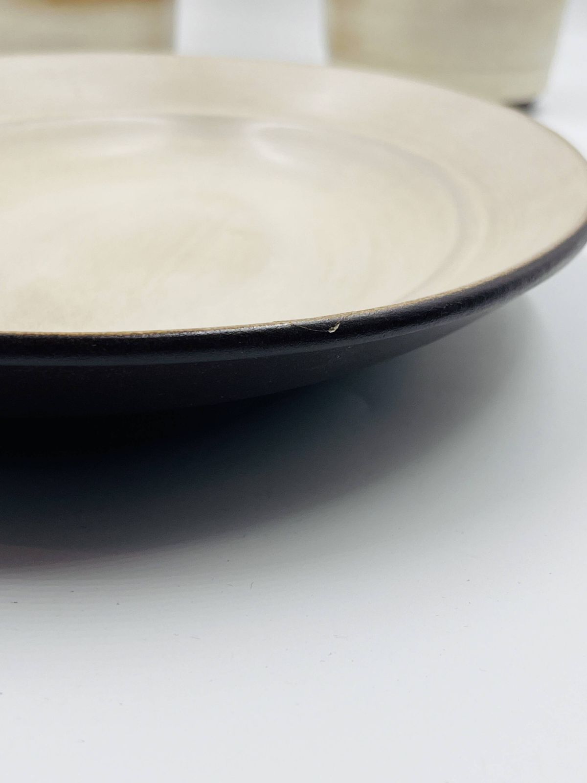 photo vinterior Vintage Tableware Service From West Germany From The 1970s.