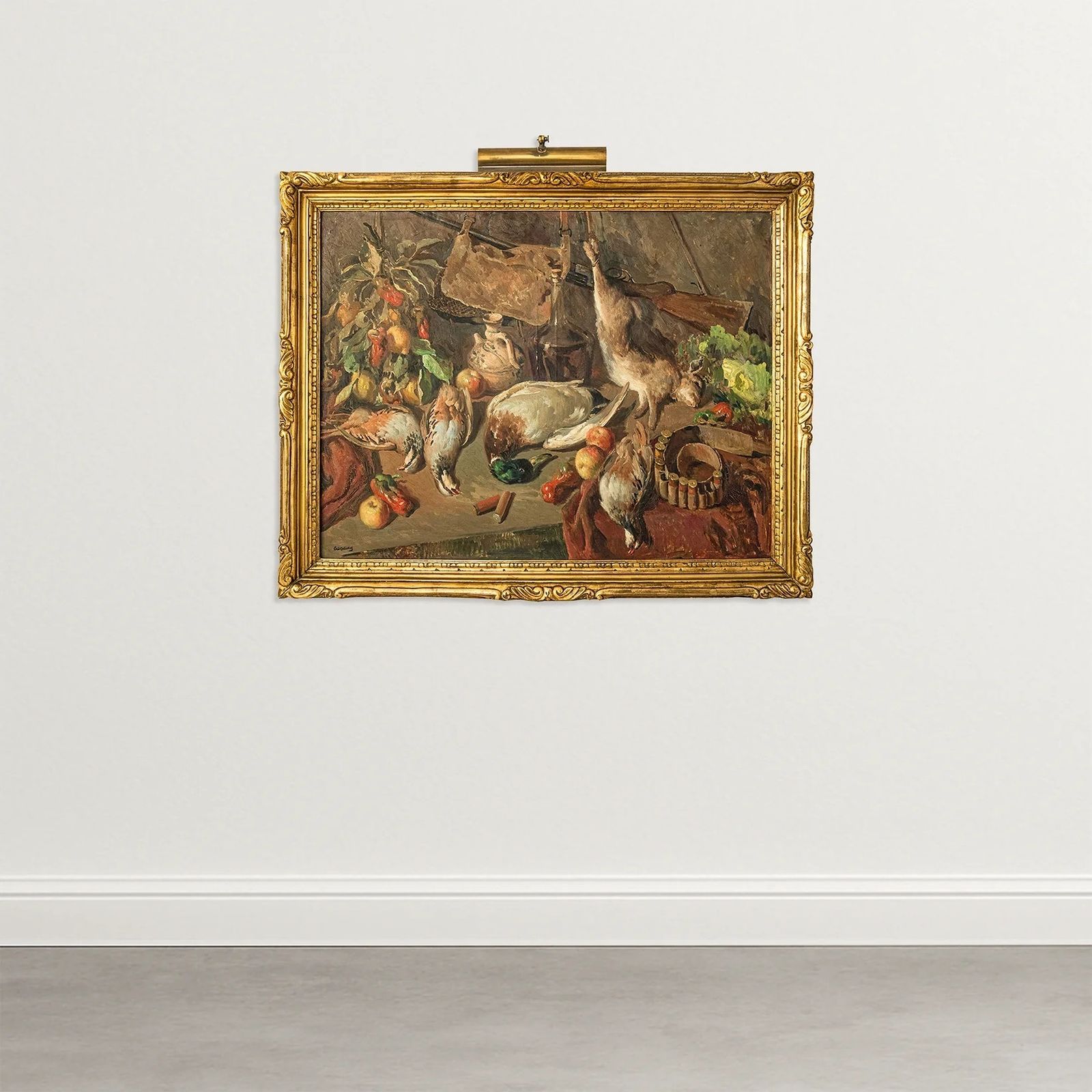 José Maria Vila Canyelles   The Chef's Banquet   Still Life   Fruit And Game photo furniture