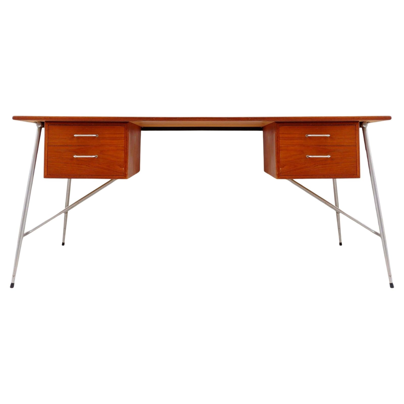Teak Desk Model 202 By Børge Mogensen, Denmark, 1953