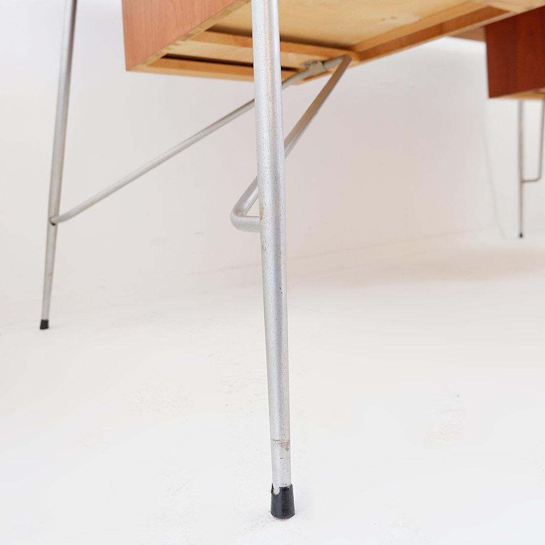 Teak Desk Model 202 By Børge Mogensen, Denmark, 1953 photo for sale