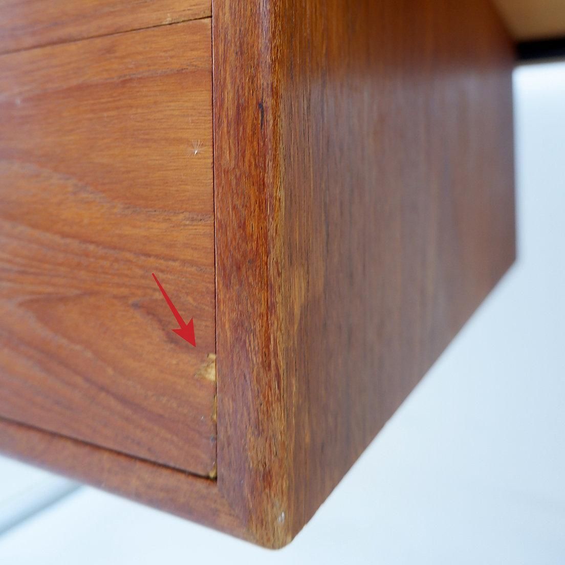 Teak Desk Model 202 By Børge Mogensen, Denmark, 1953 photo vintage